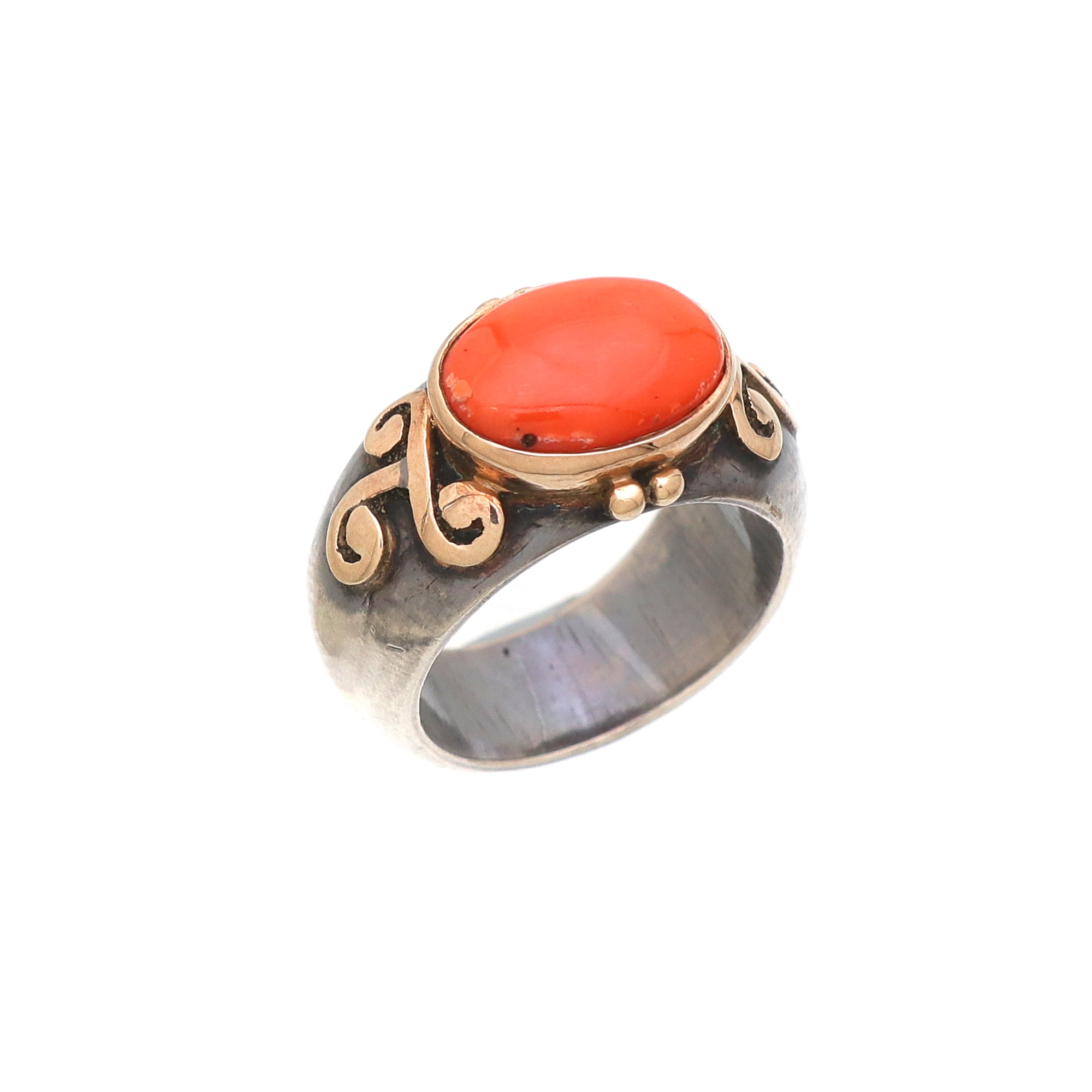Natural Coral Ring
