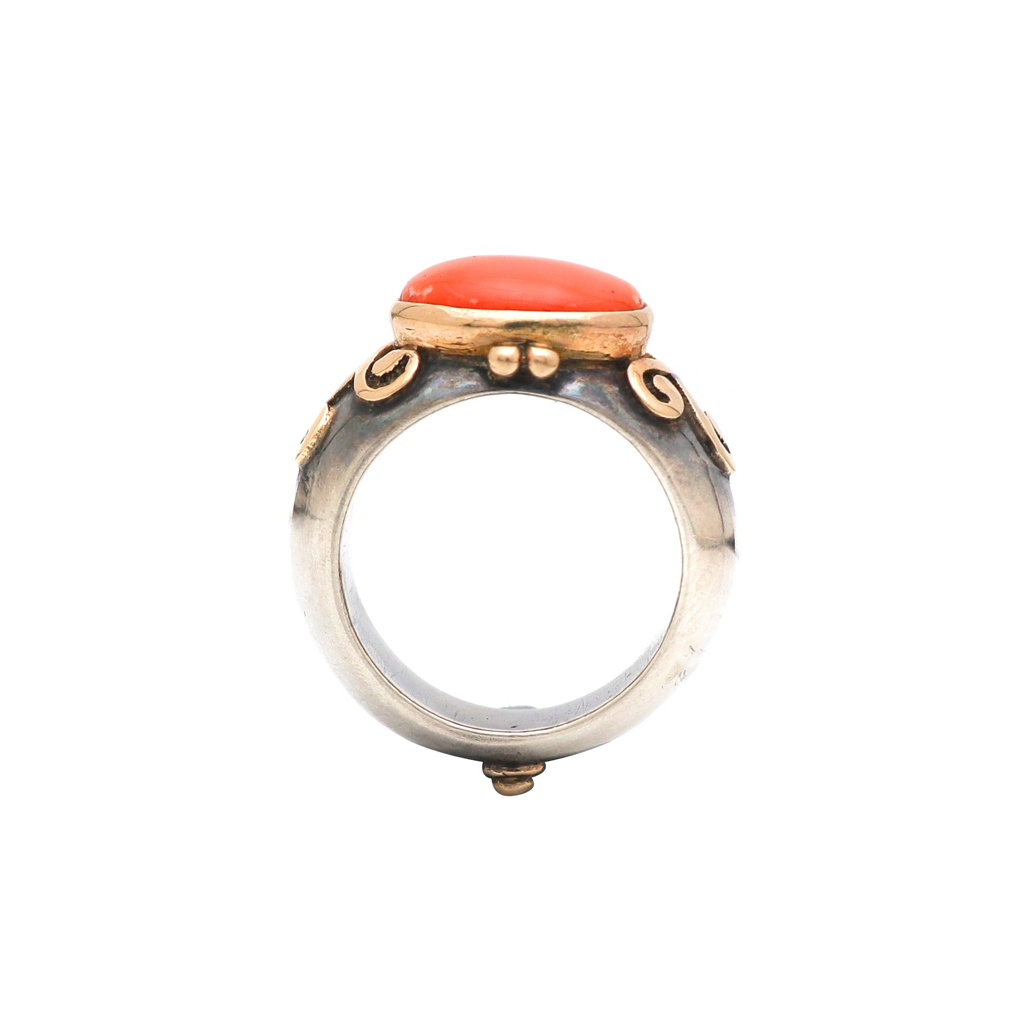 Natural Coral Ring