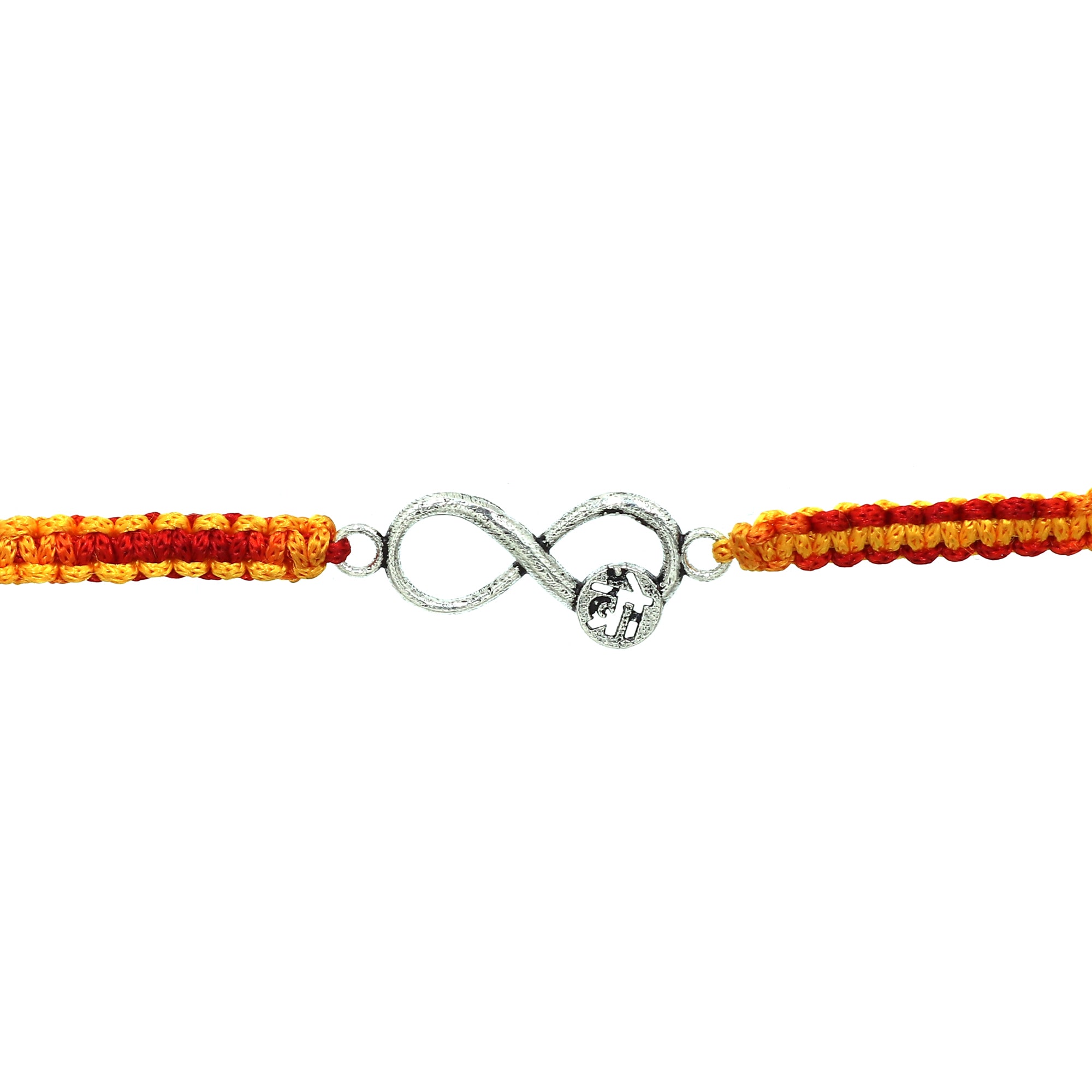 Silver Infinity Rakhi