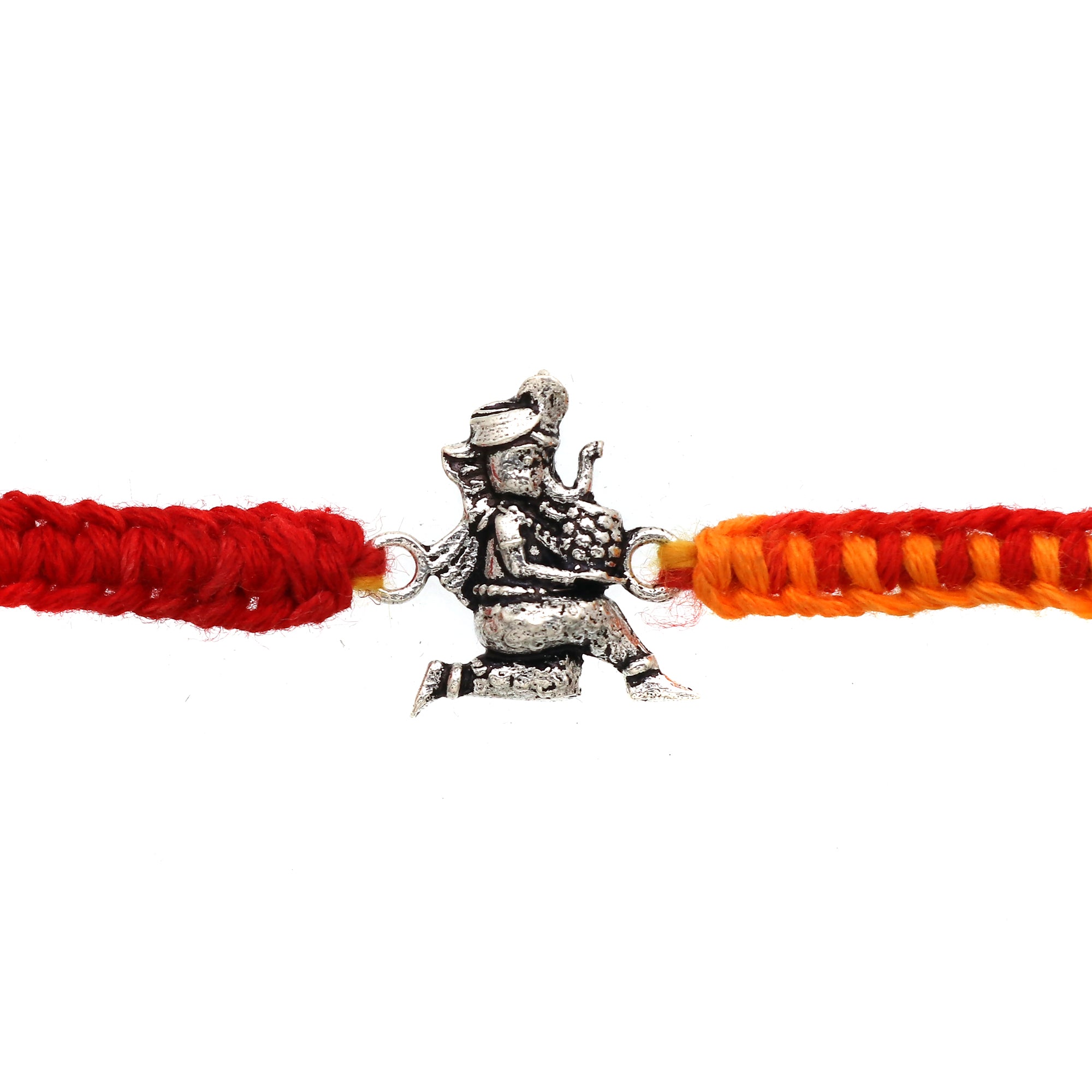 Ganpati Silver Rakhi