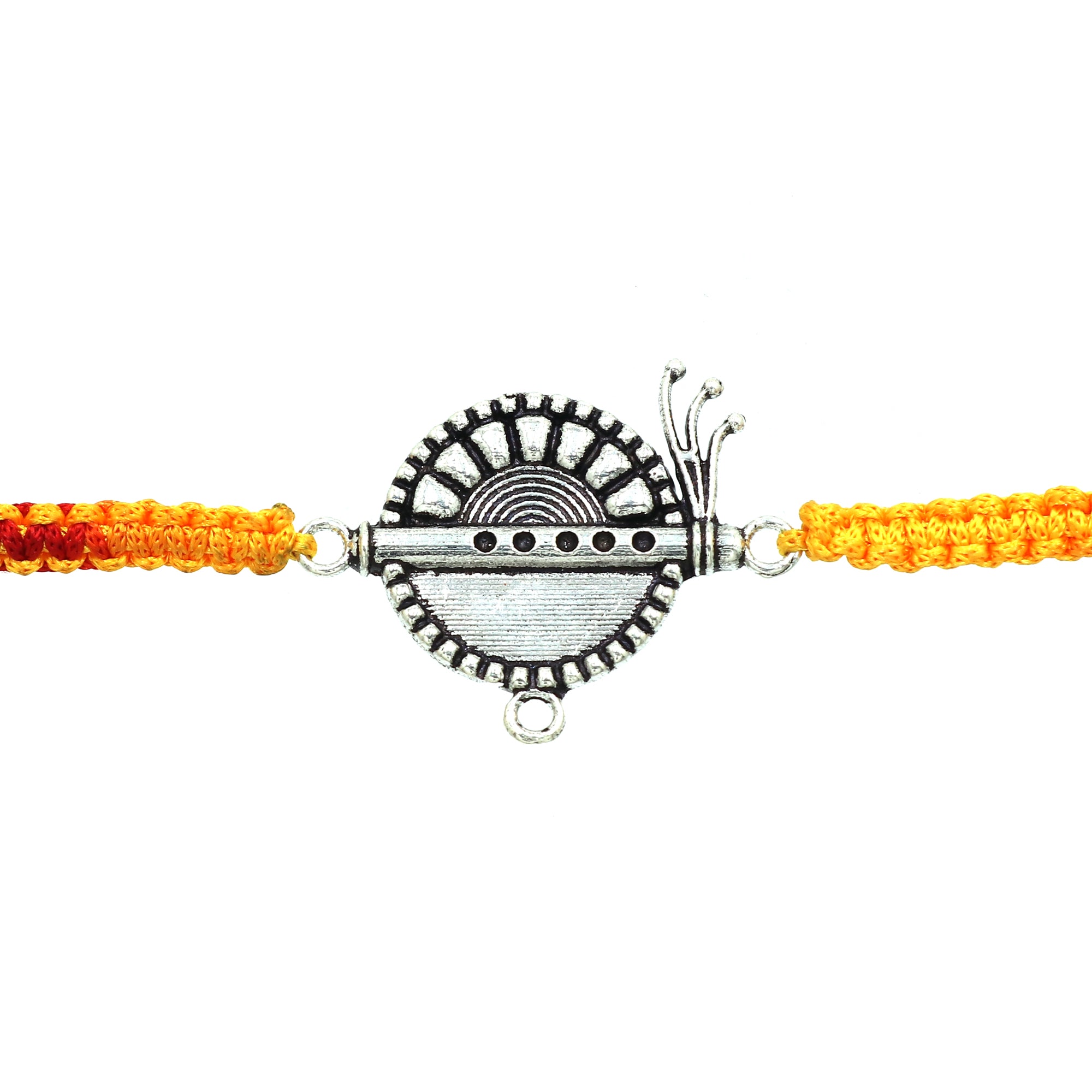 Krishn Basuri Silver Rakhi