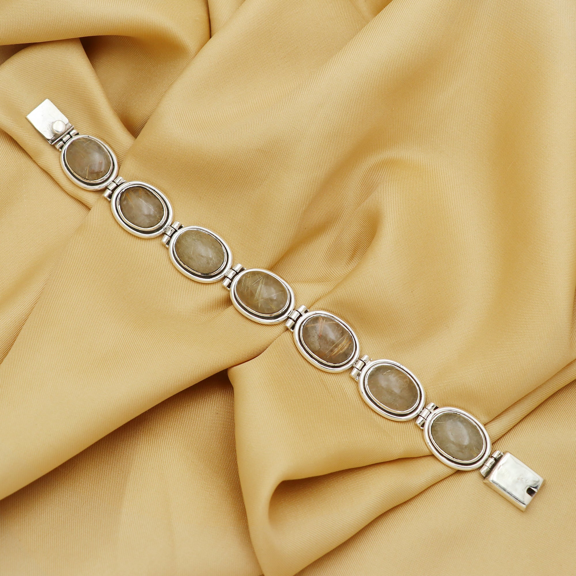 Seven Gemstone Bracelet