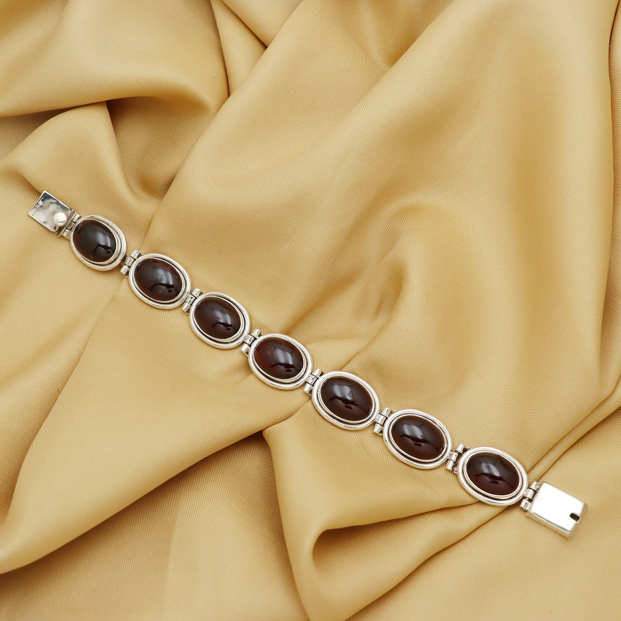 Seven Gemstone Bracelet