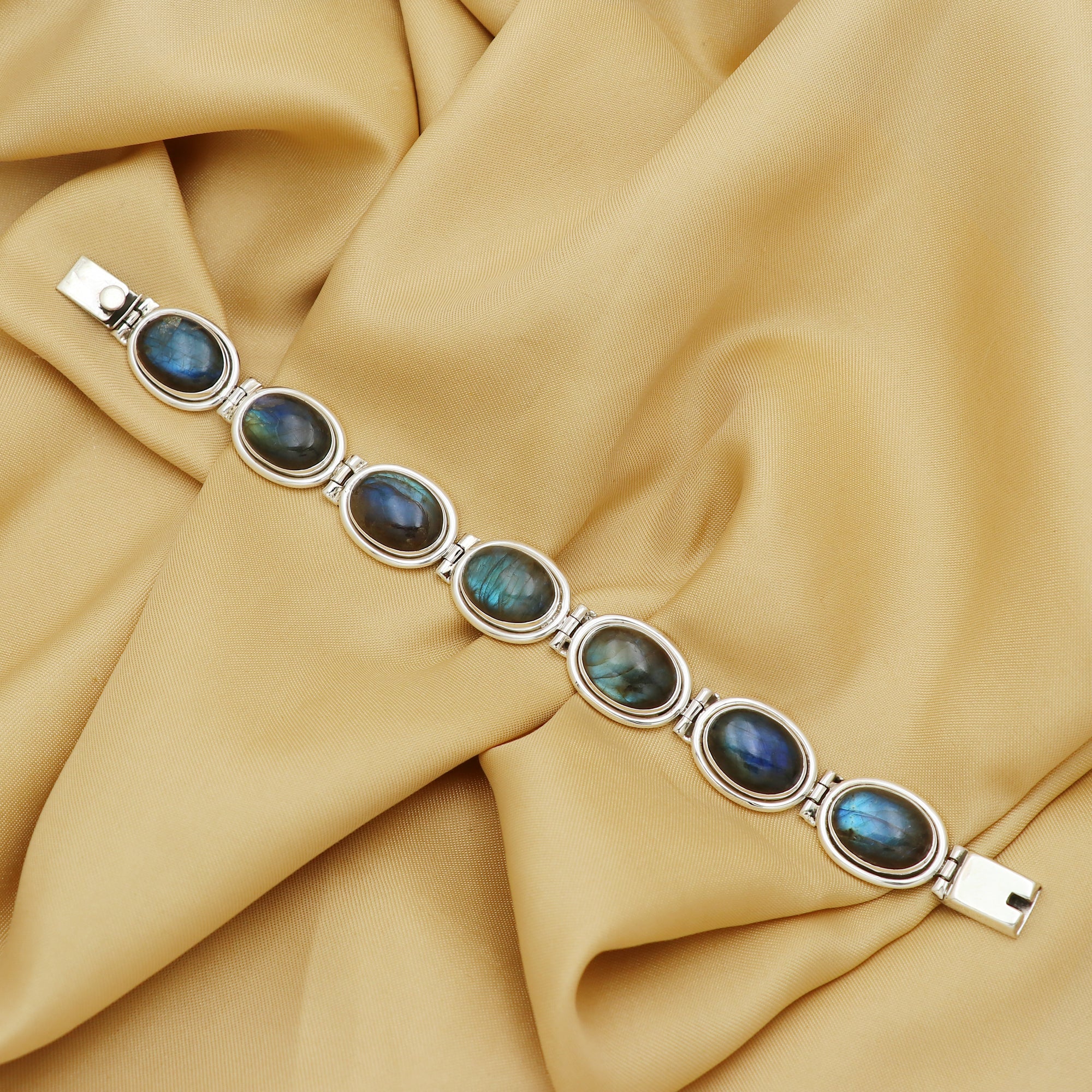 Seven Gemstone Bracelet
