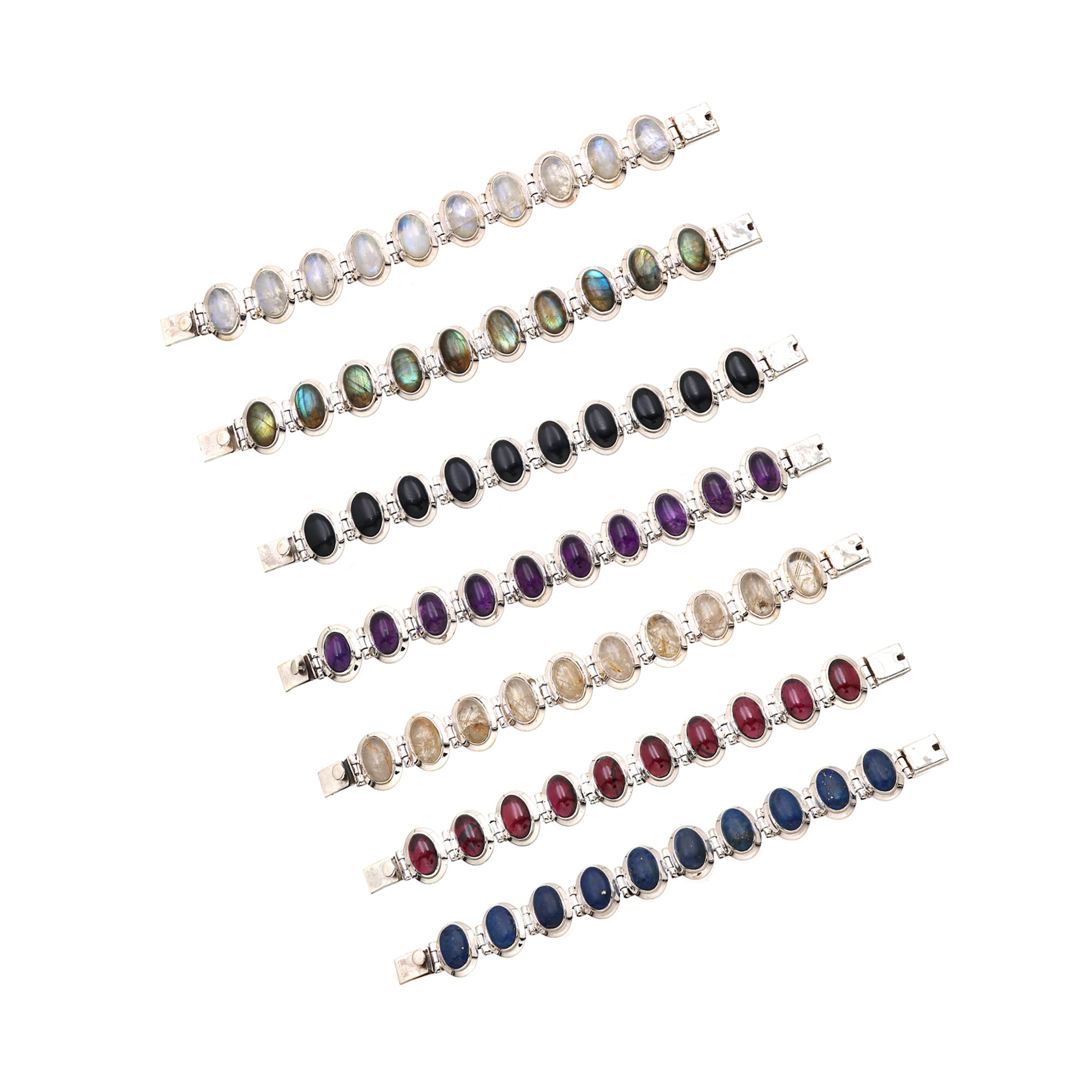 Ten Gemstone Bracelet