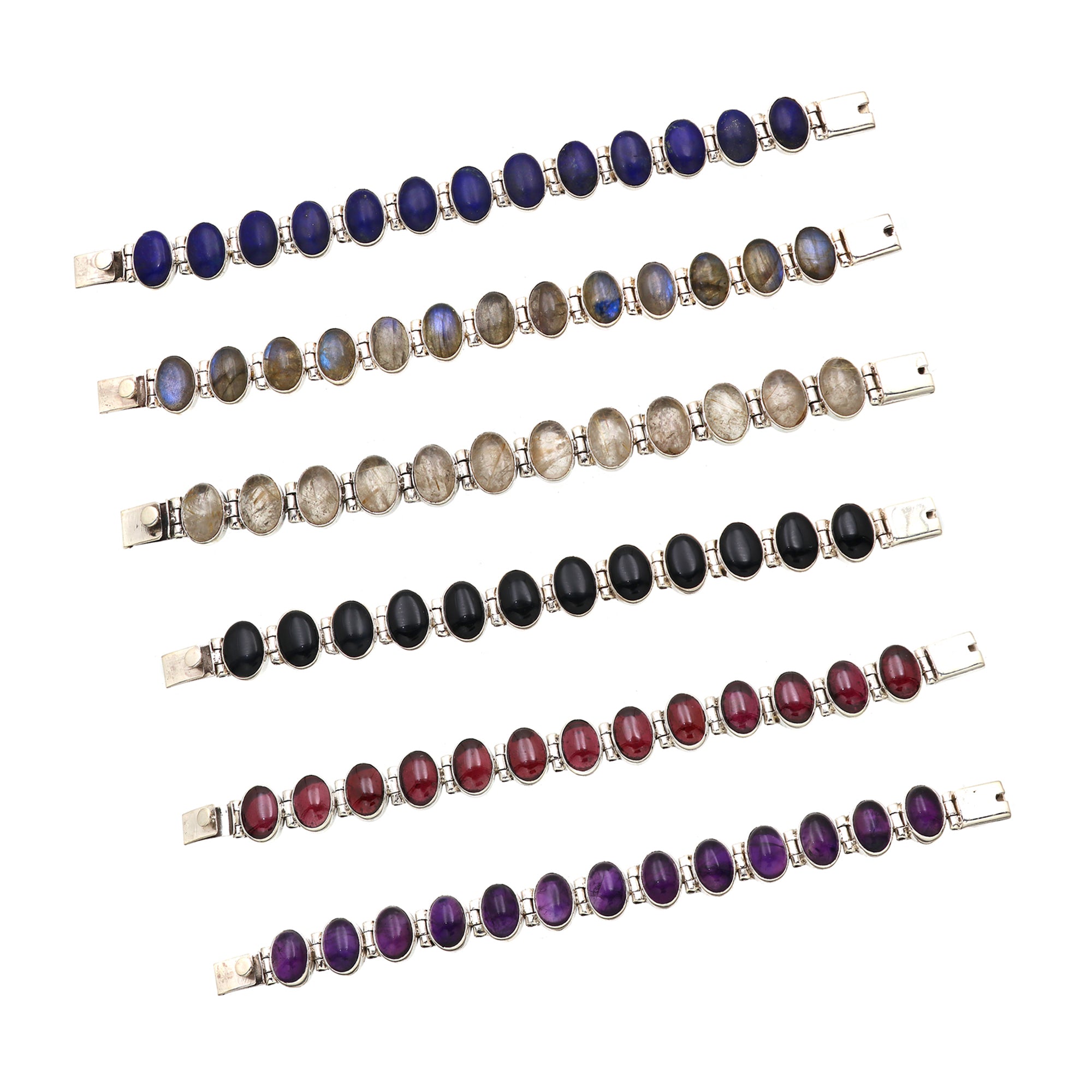 Thirteen Gemstone Bracelet