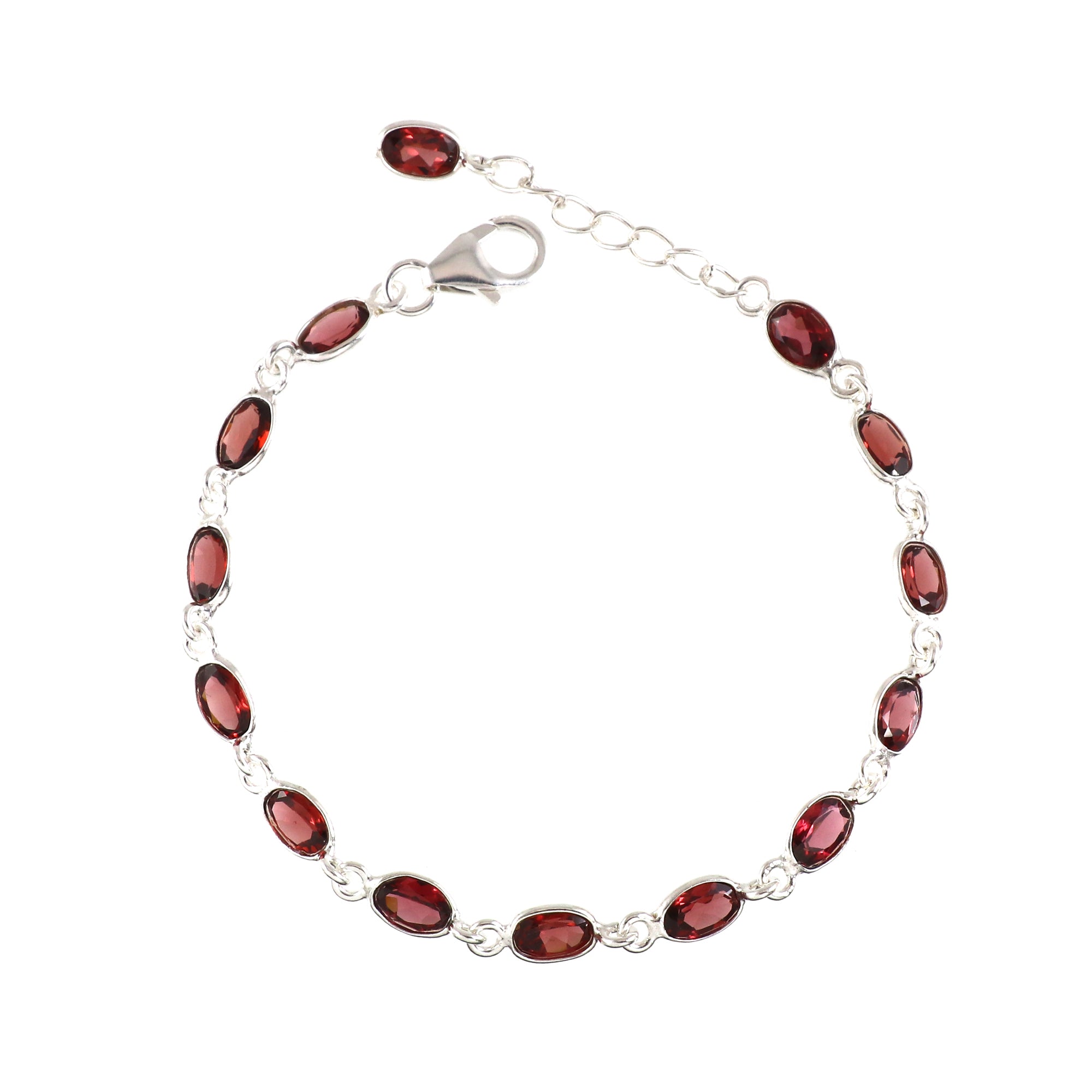 Natural Sterling Silver 925 Bracelet.