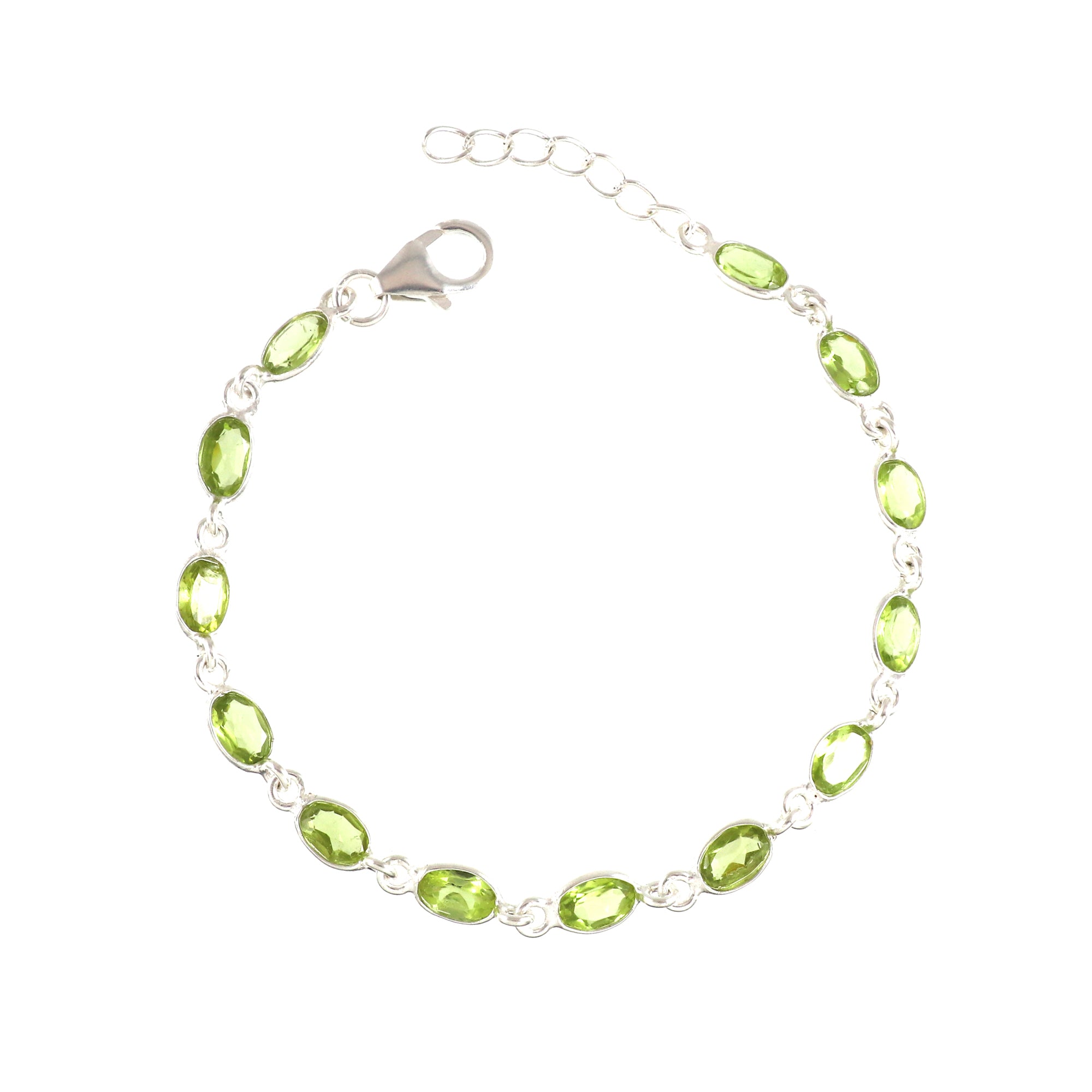 Natural Sterling Silver 925 Bracelet.