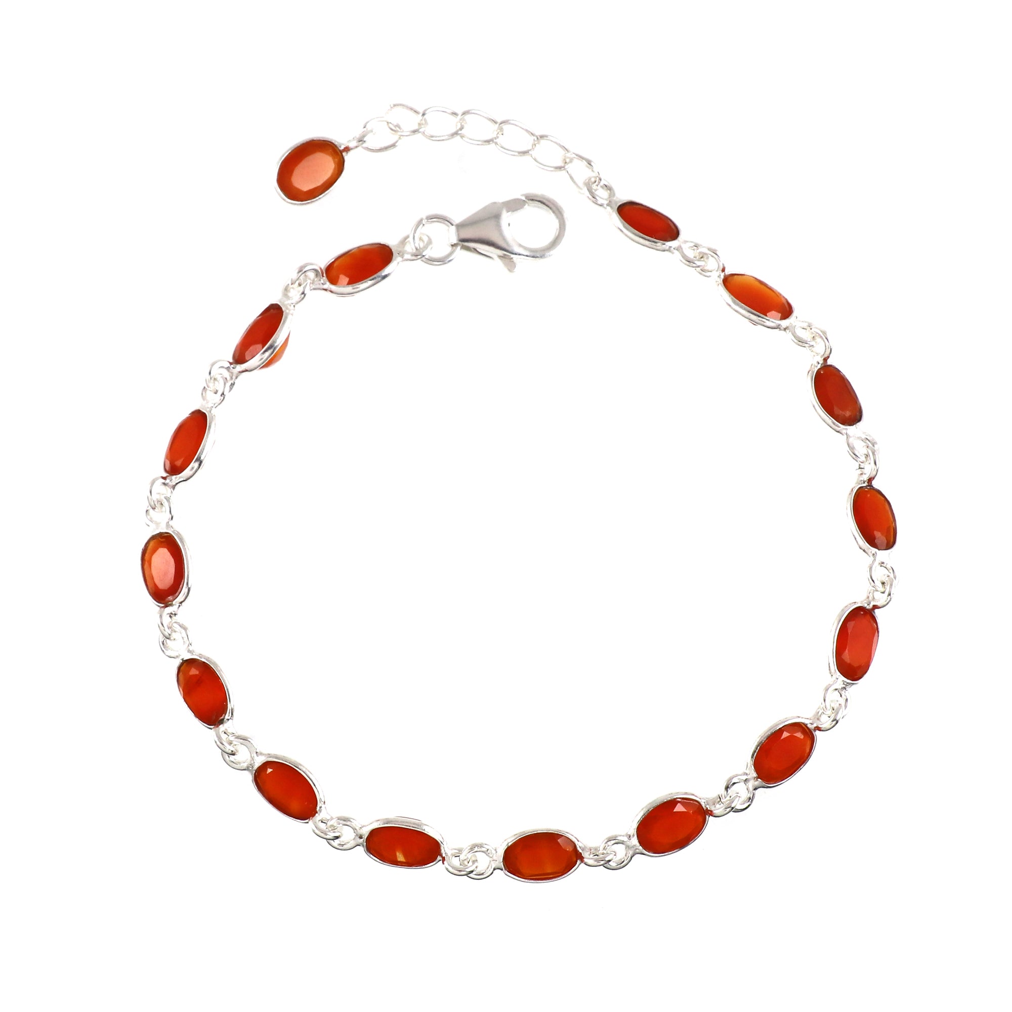 Natural Sterling Silver 925 Bracelet.