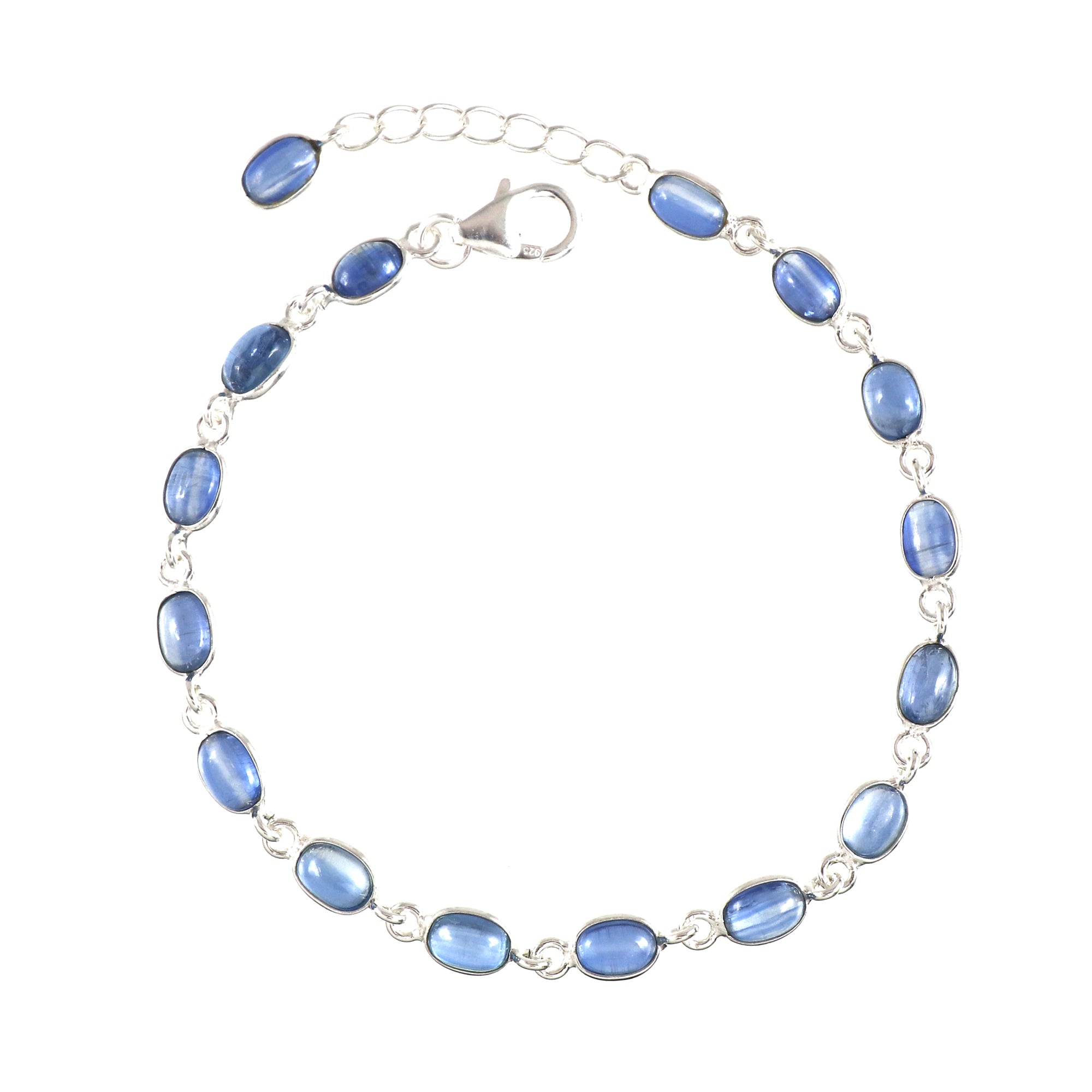 Natural Sterling Silver 925 Bracelet.