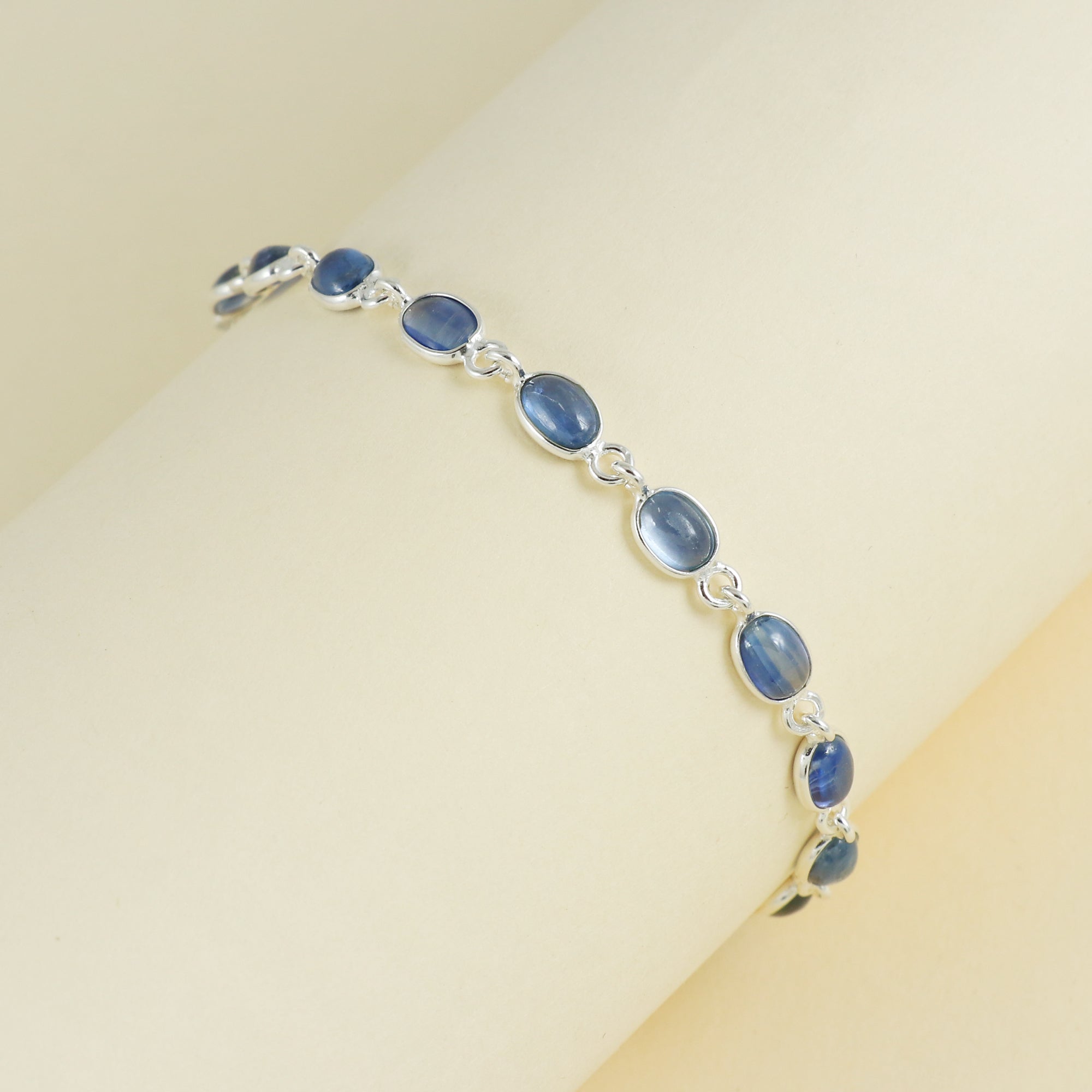 Natural Sterling Silver 925 Bracelet.
