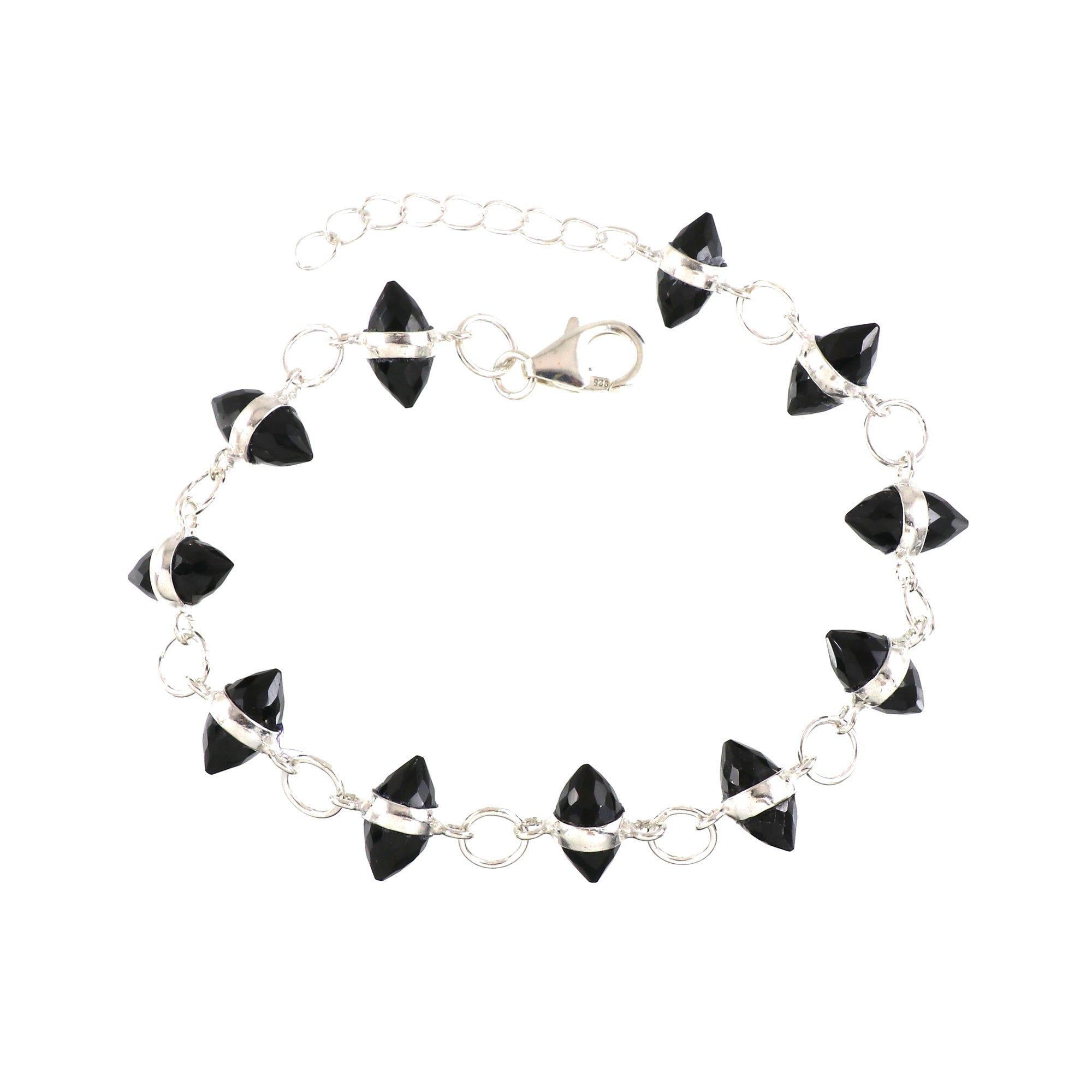 Natural Sterling Silver 925 Bracelet.