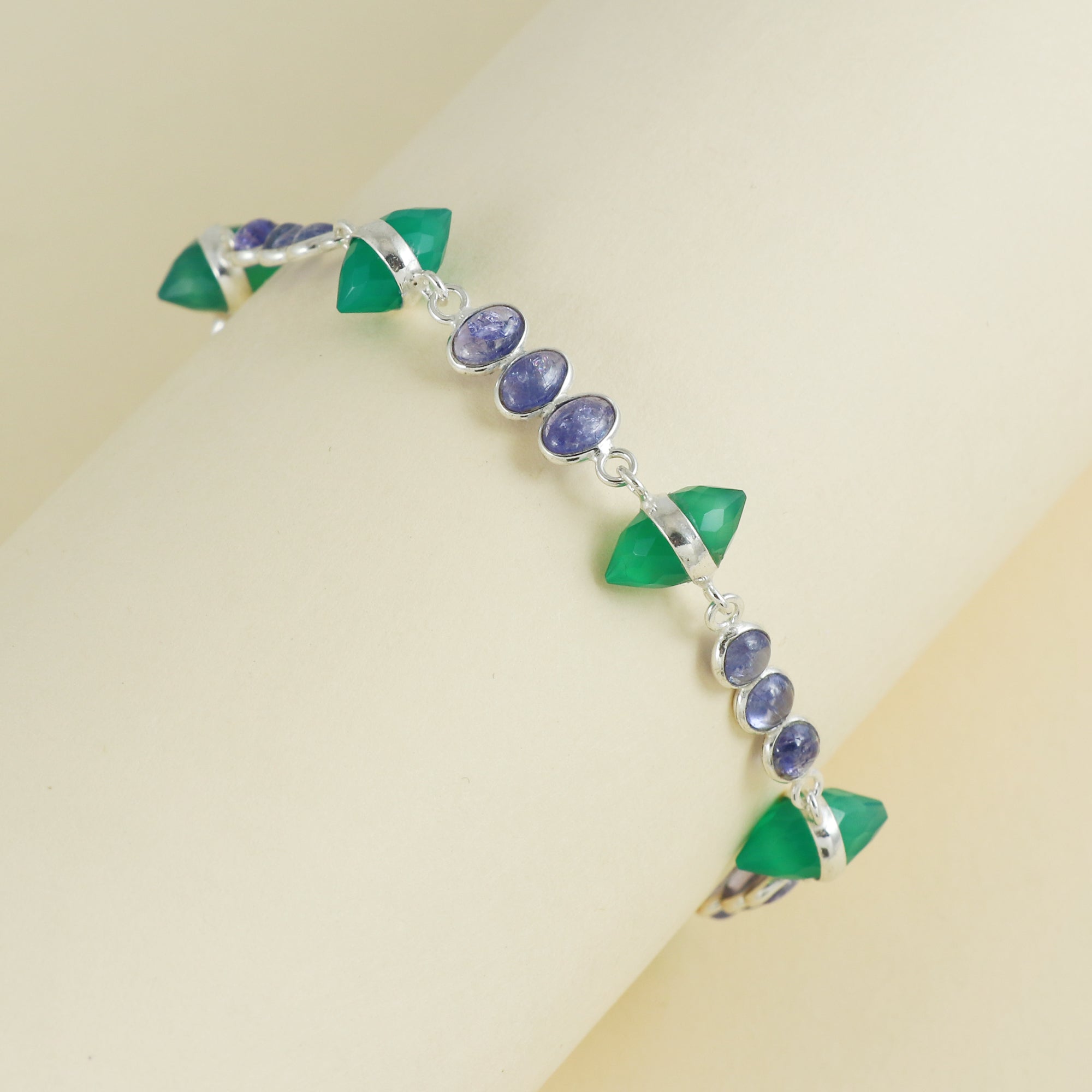Natural Sterling Silver 925 Bracelet