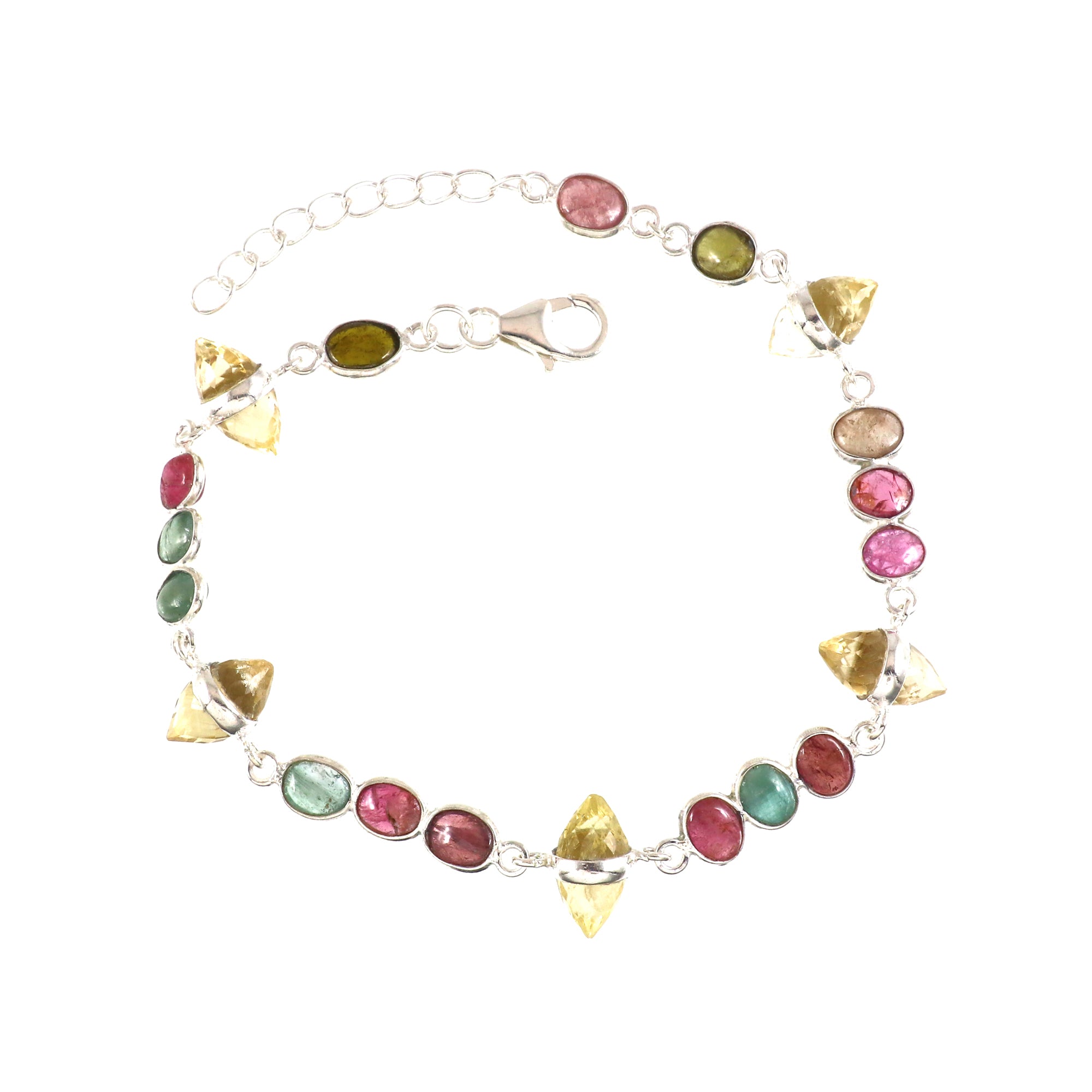Natural Sterling Silver 925 Bracelet