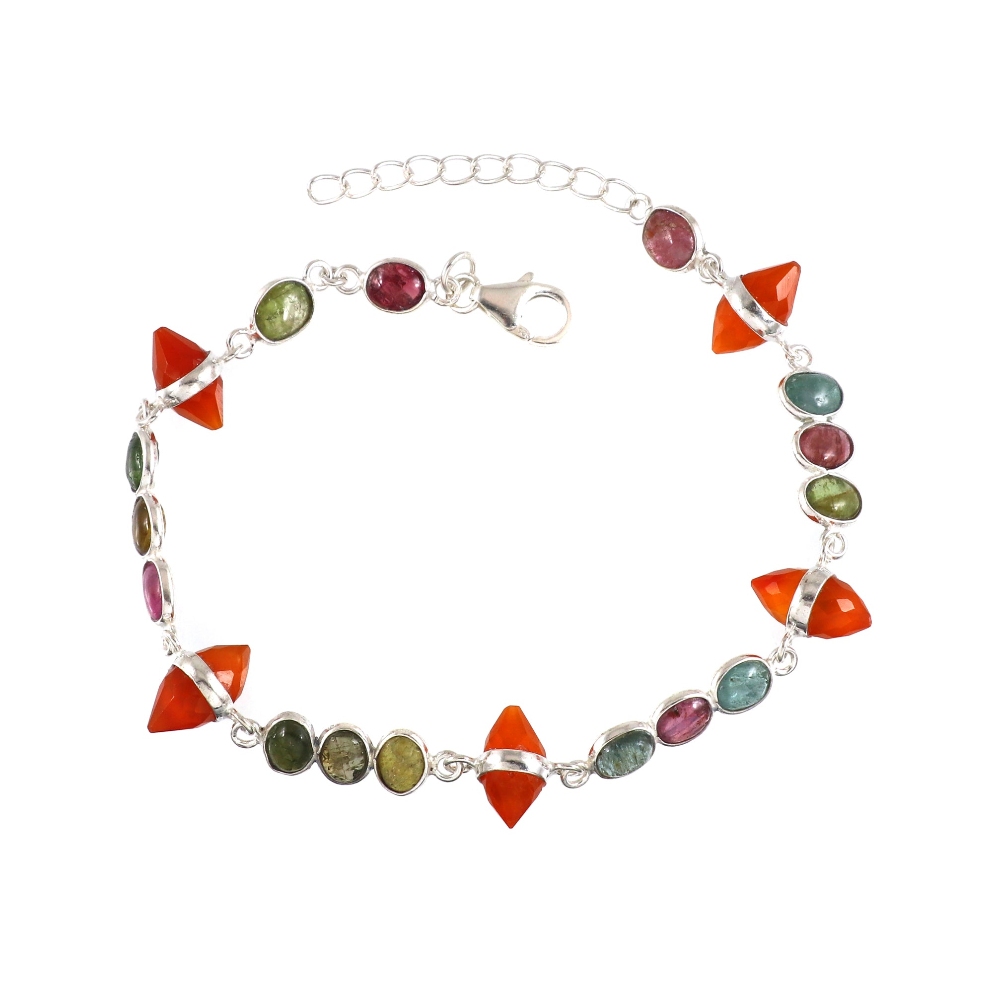 Natural Sterling Silver 925 Bracelet