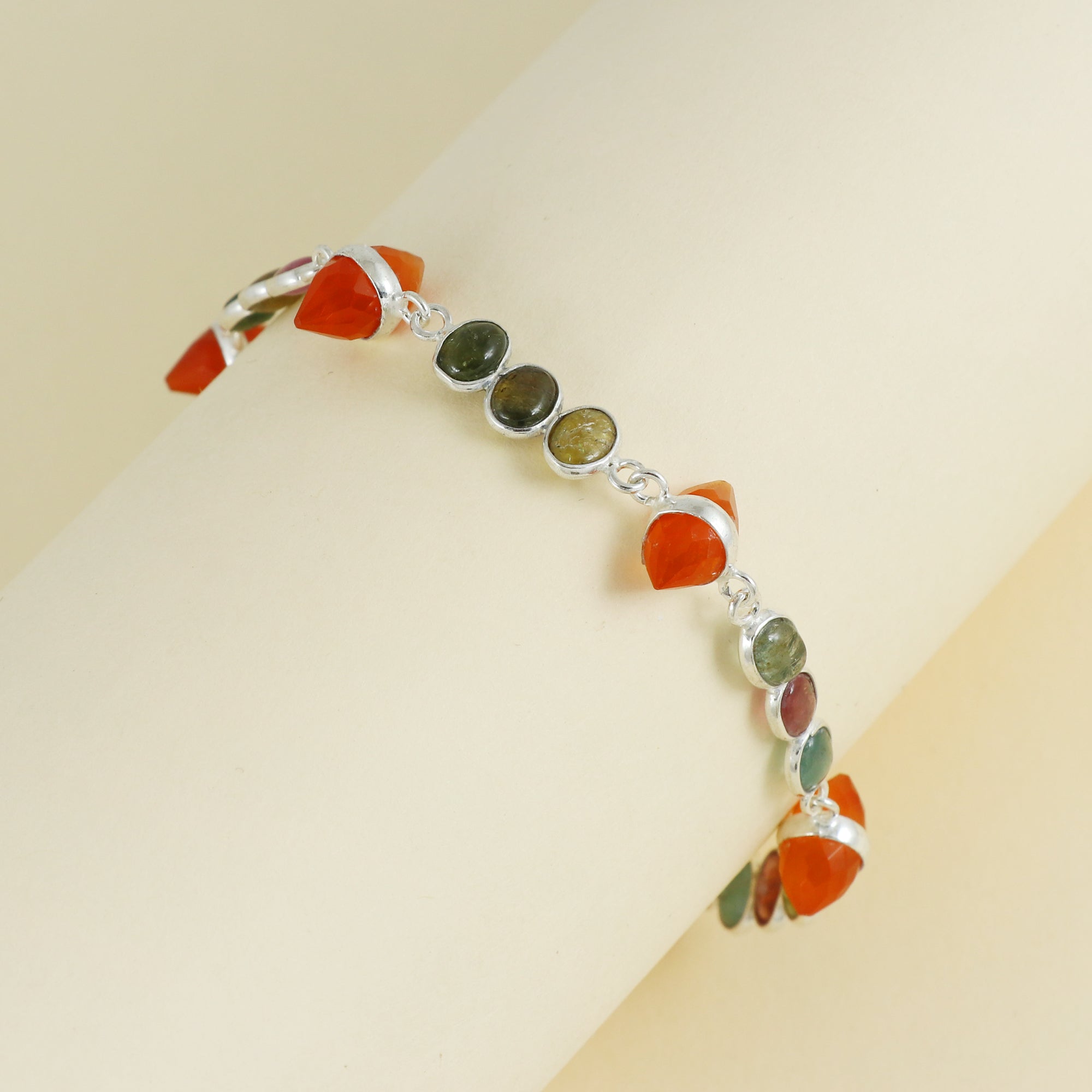 Natural Sterling Silver 925 Bracelet