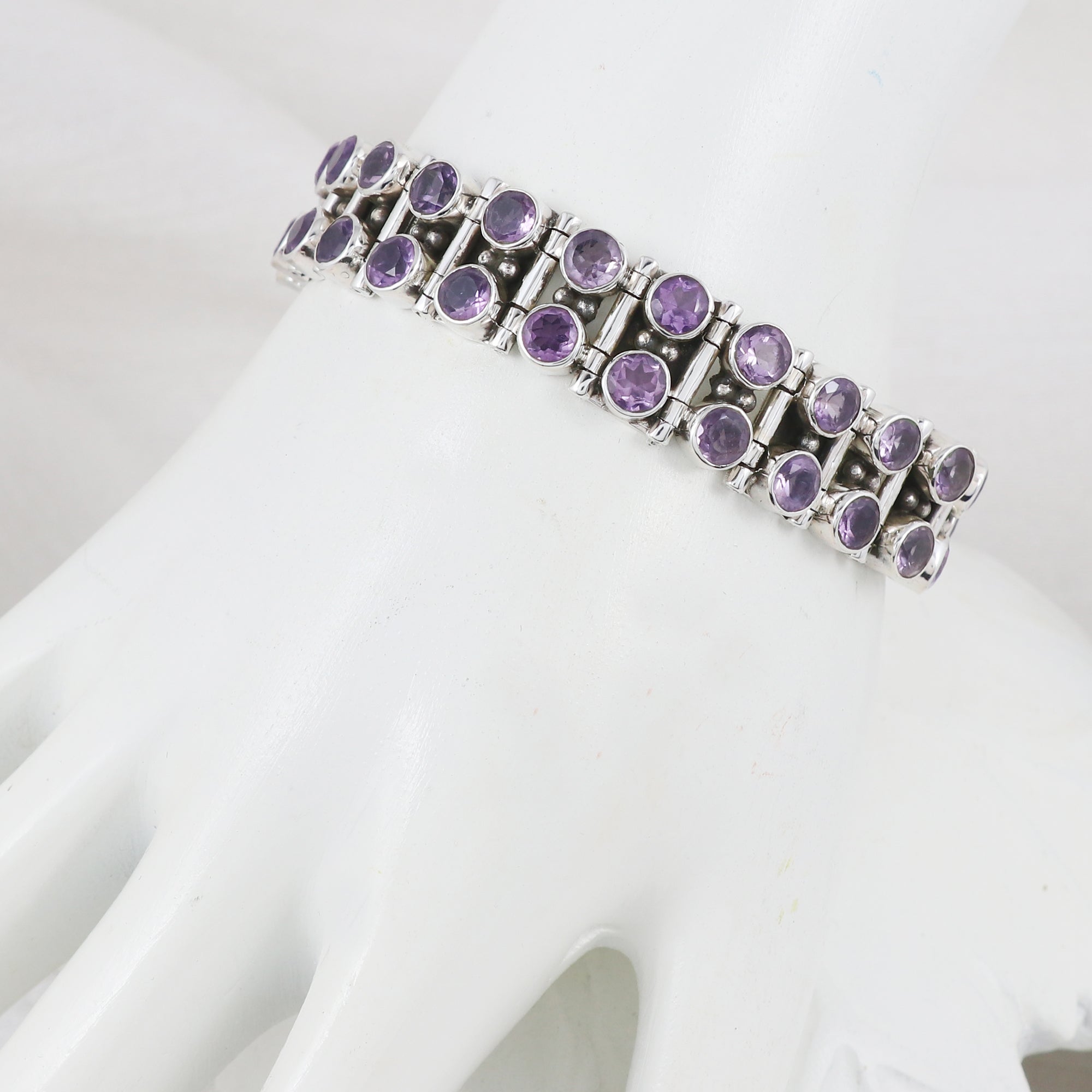 Natural Sterling Silver 925 Bracelet