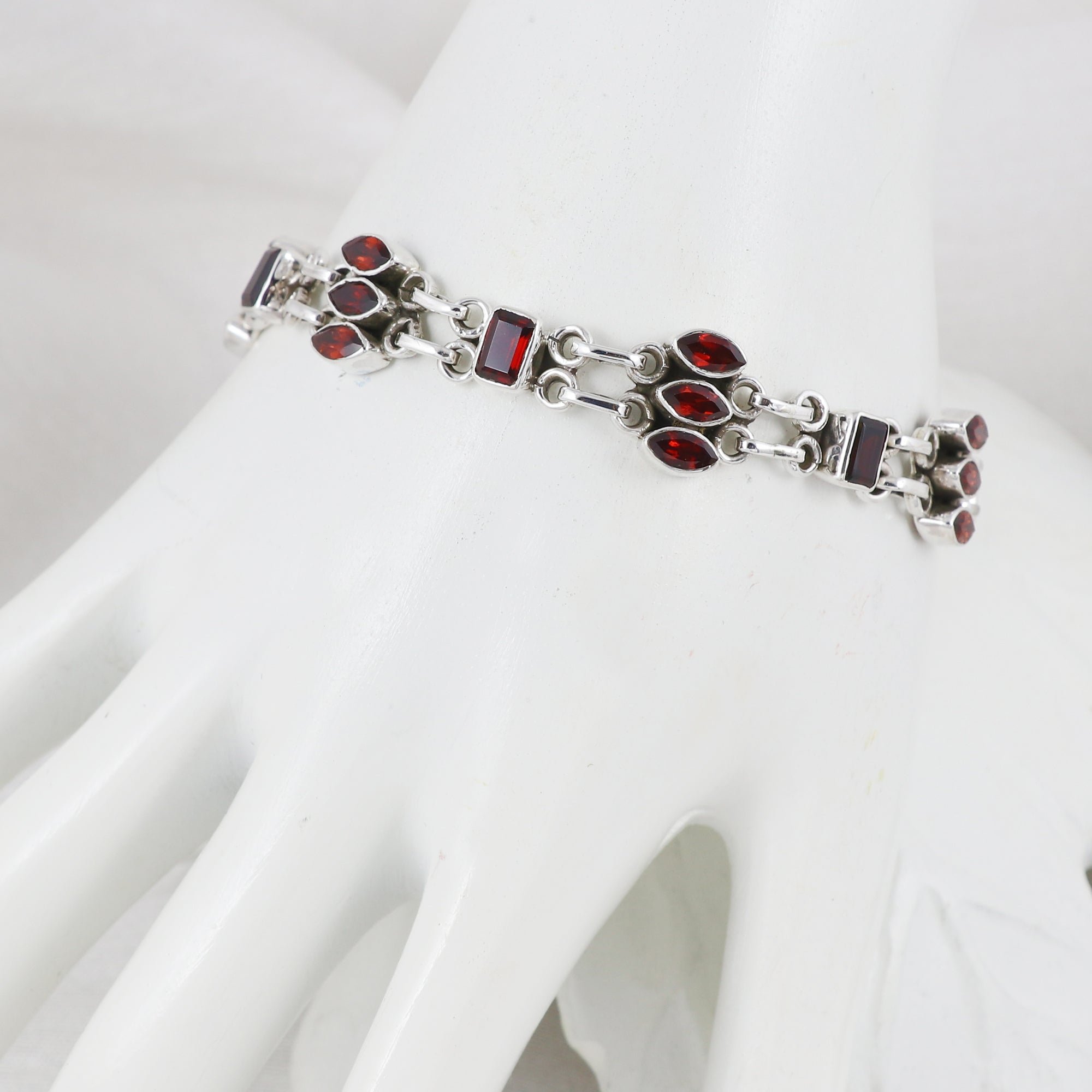 Natural Sterling Silver 925 Bracelet