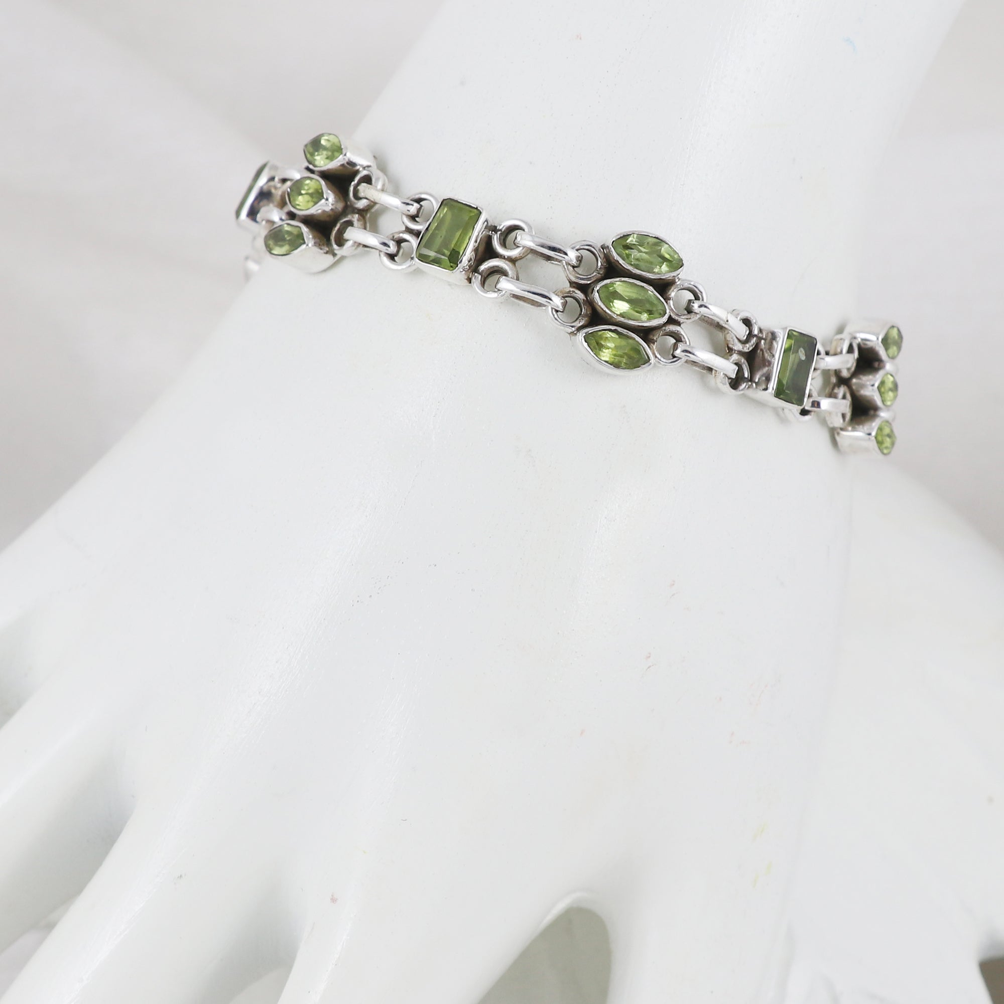 Natural Sterling Silver 925 Bracelet