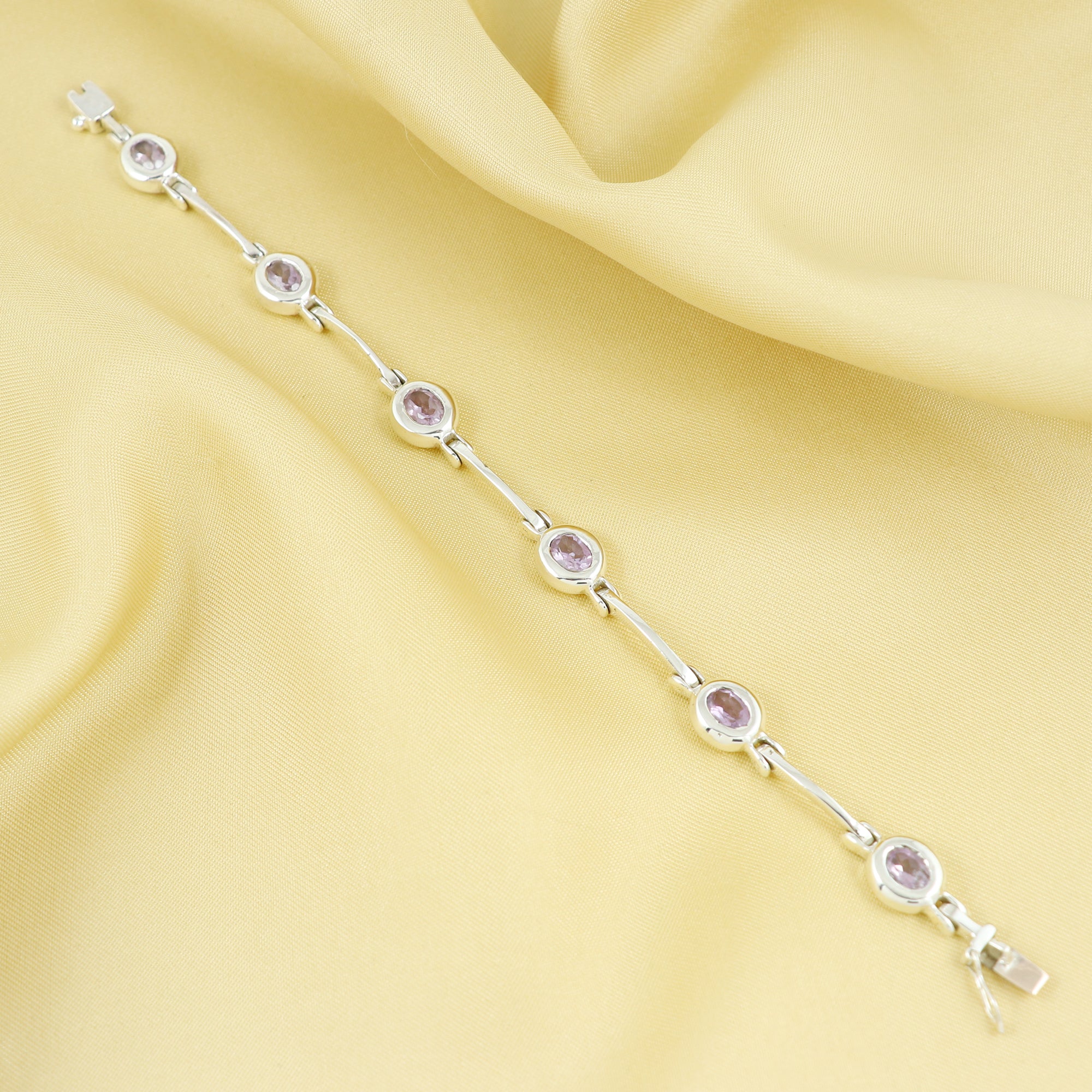 Natural Sterling Silver 925 Bracelet