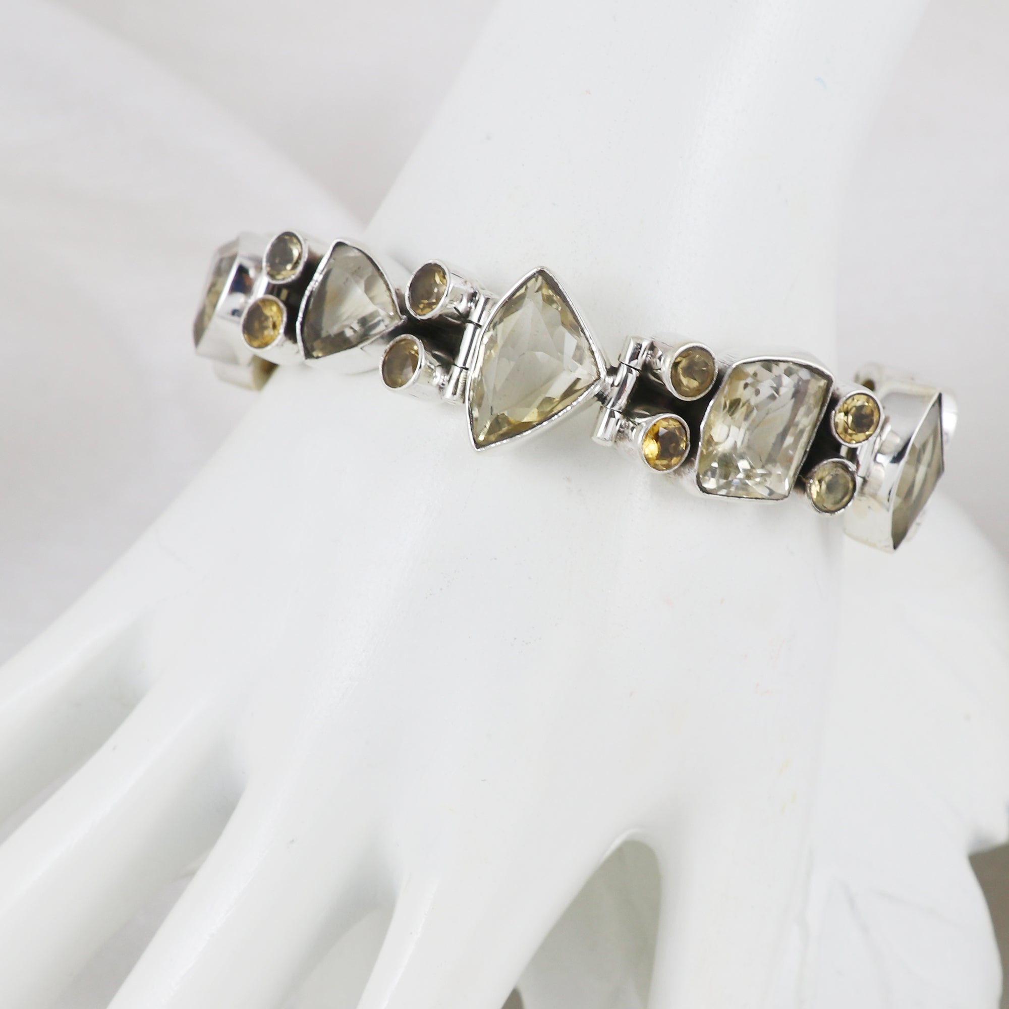 Natural Sterling Silver 925 Bracelet