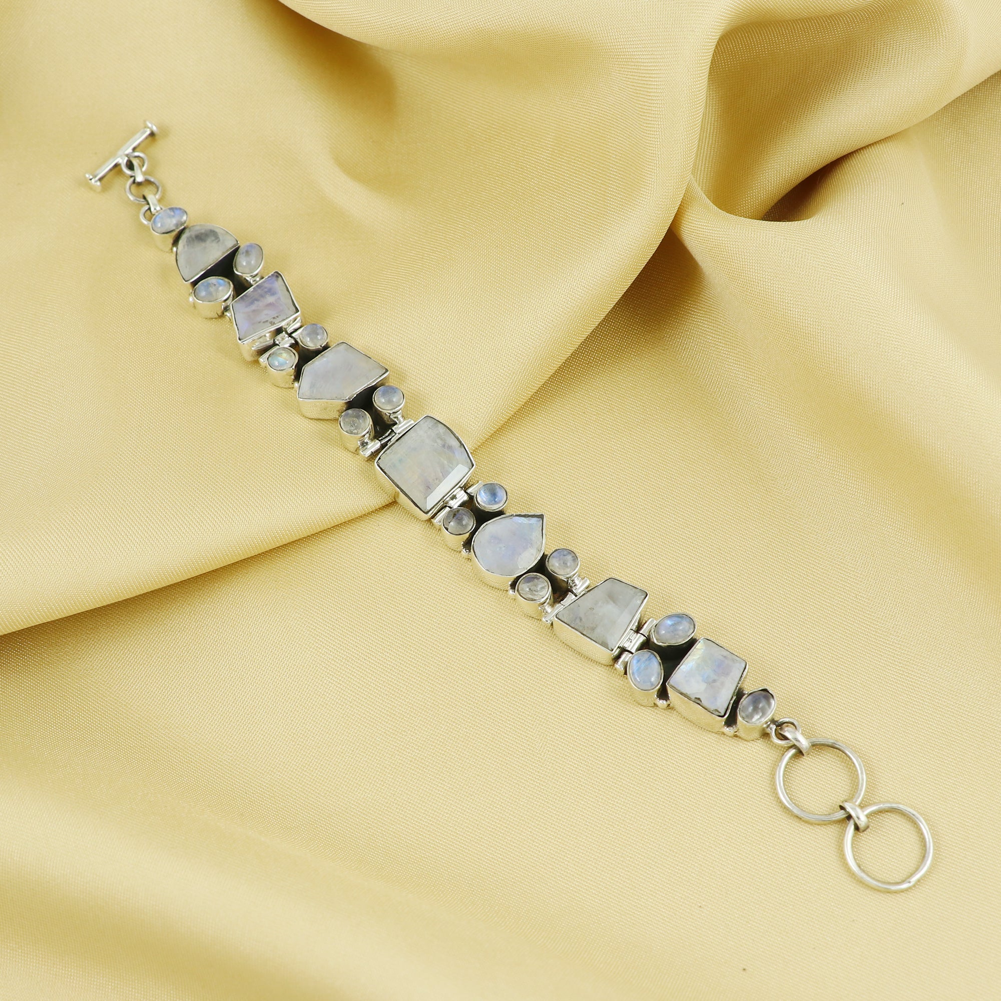 Natural Sterling Silver 925 Bracelet