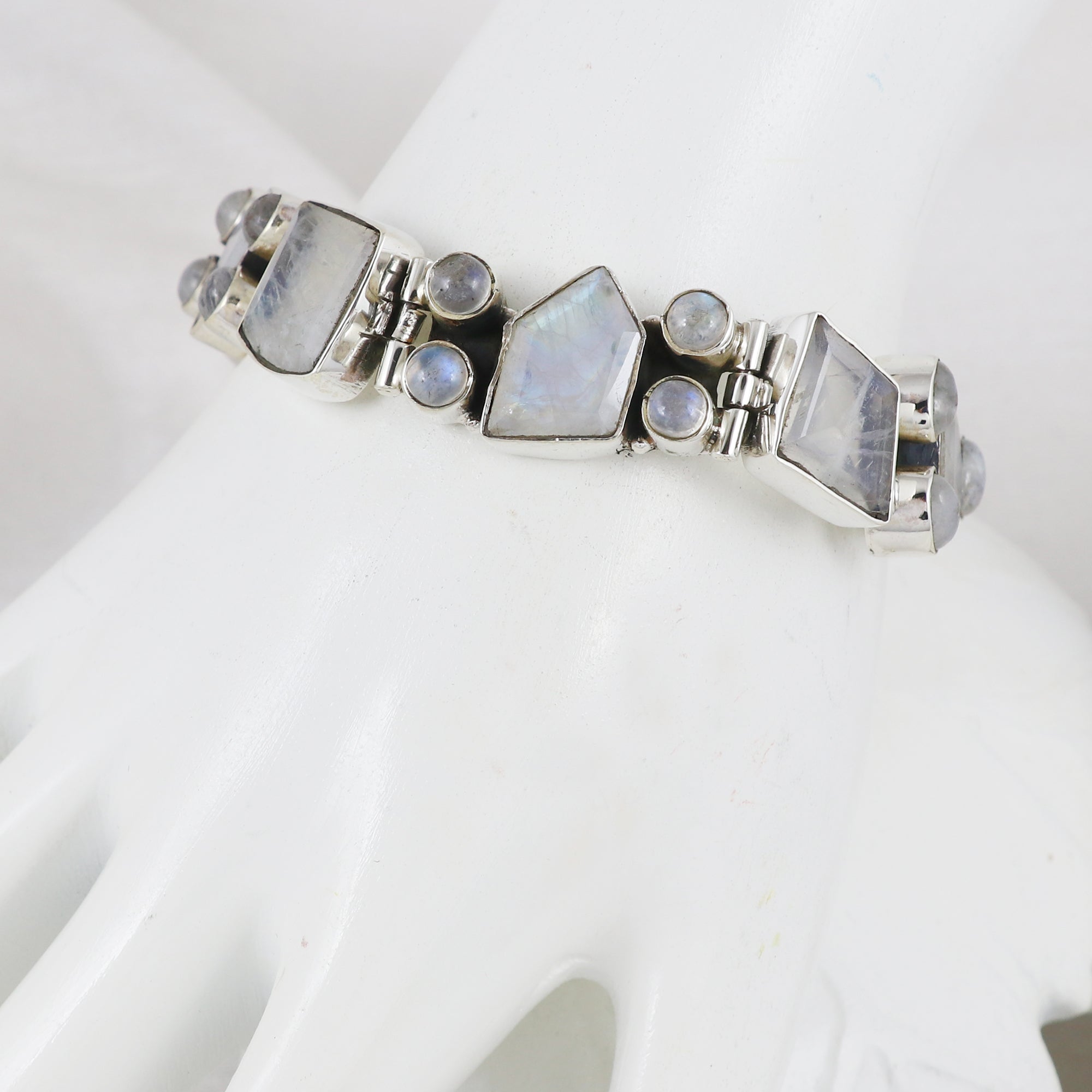 Natural Sterling Silver 925 Bracelet
