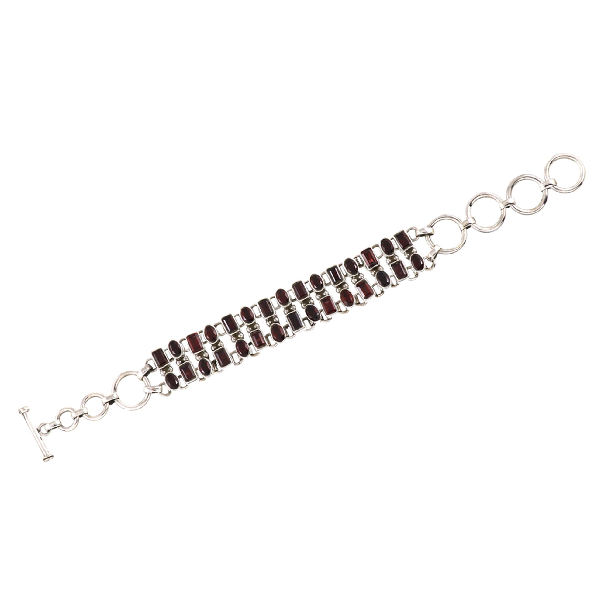 Natural Sterling Silver 925 Bracelet