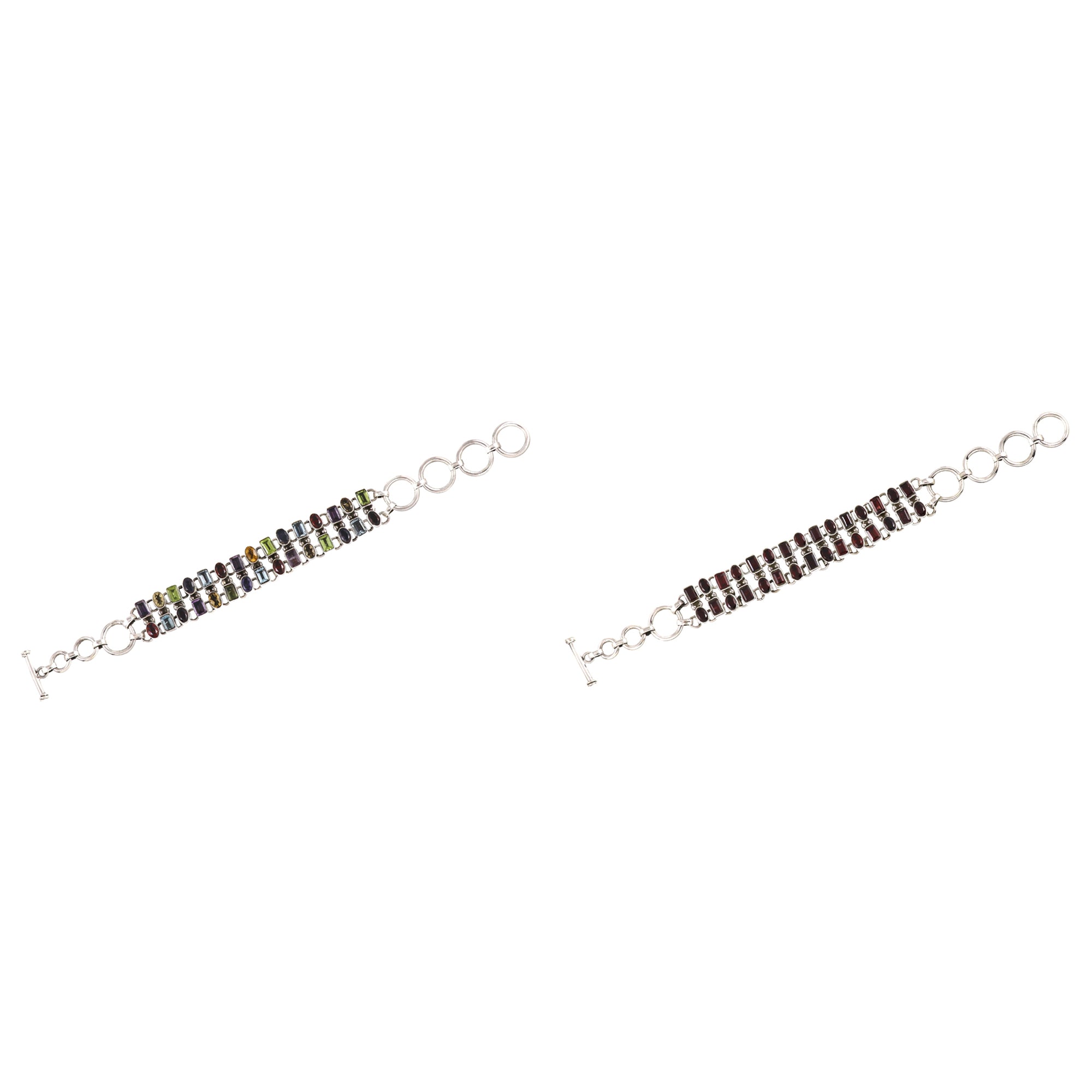 Natural Sterling Silver 925 Bracelet
