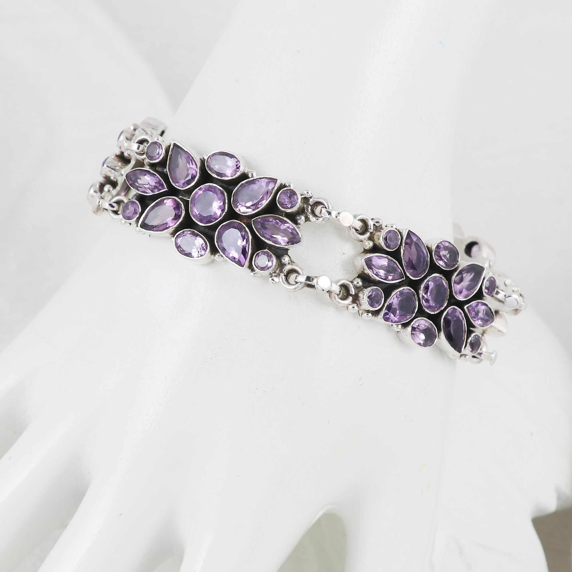 Natural Sterling Silver 925 Bracelet