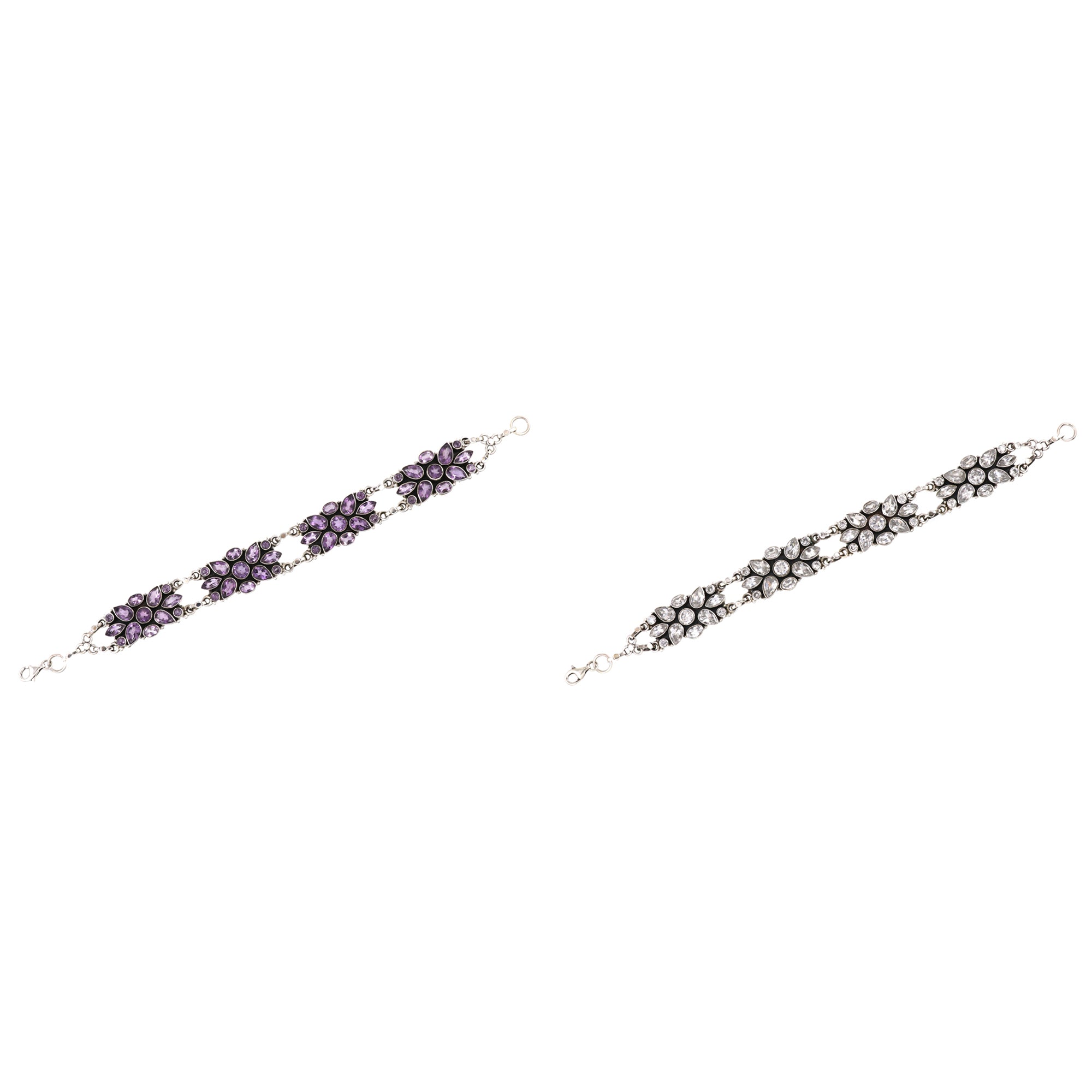 Natural Sterling Silver 925 Bracelet