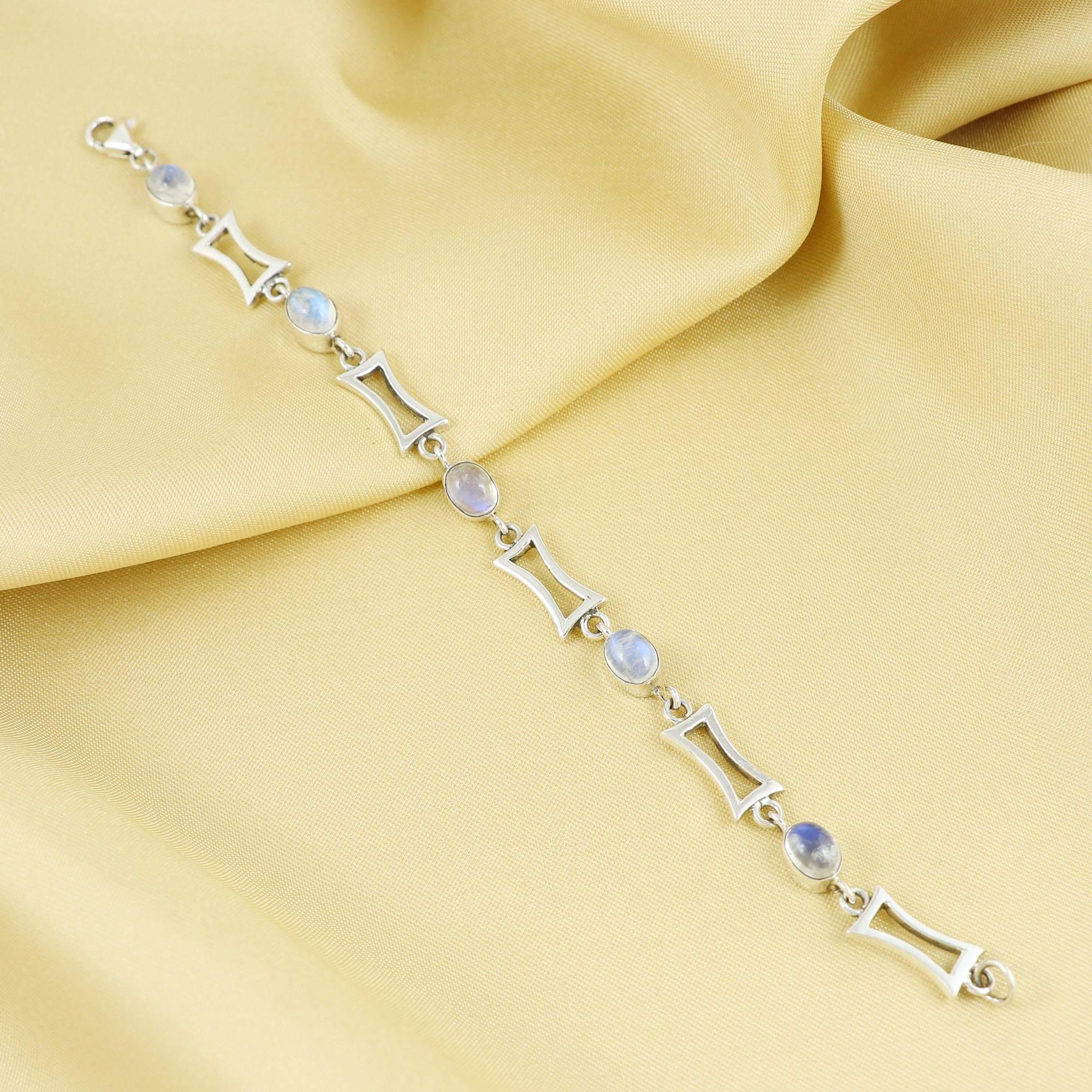 Natural Sterling Silver 925 Bracelet