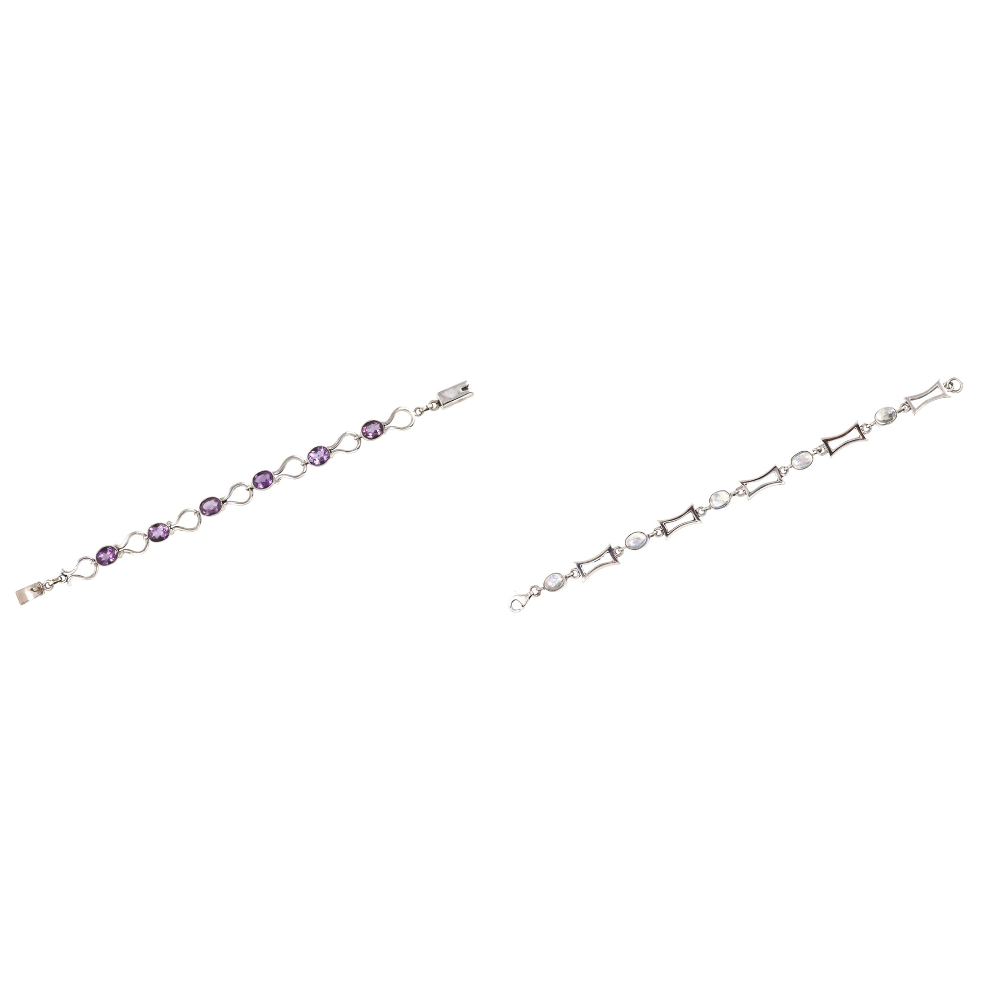 Natural Sterling Silver 925 Bracelet