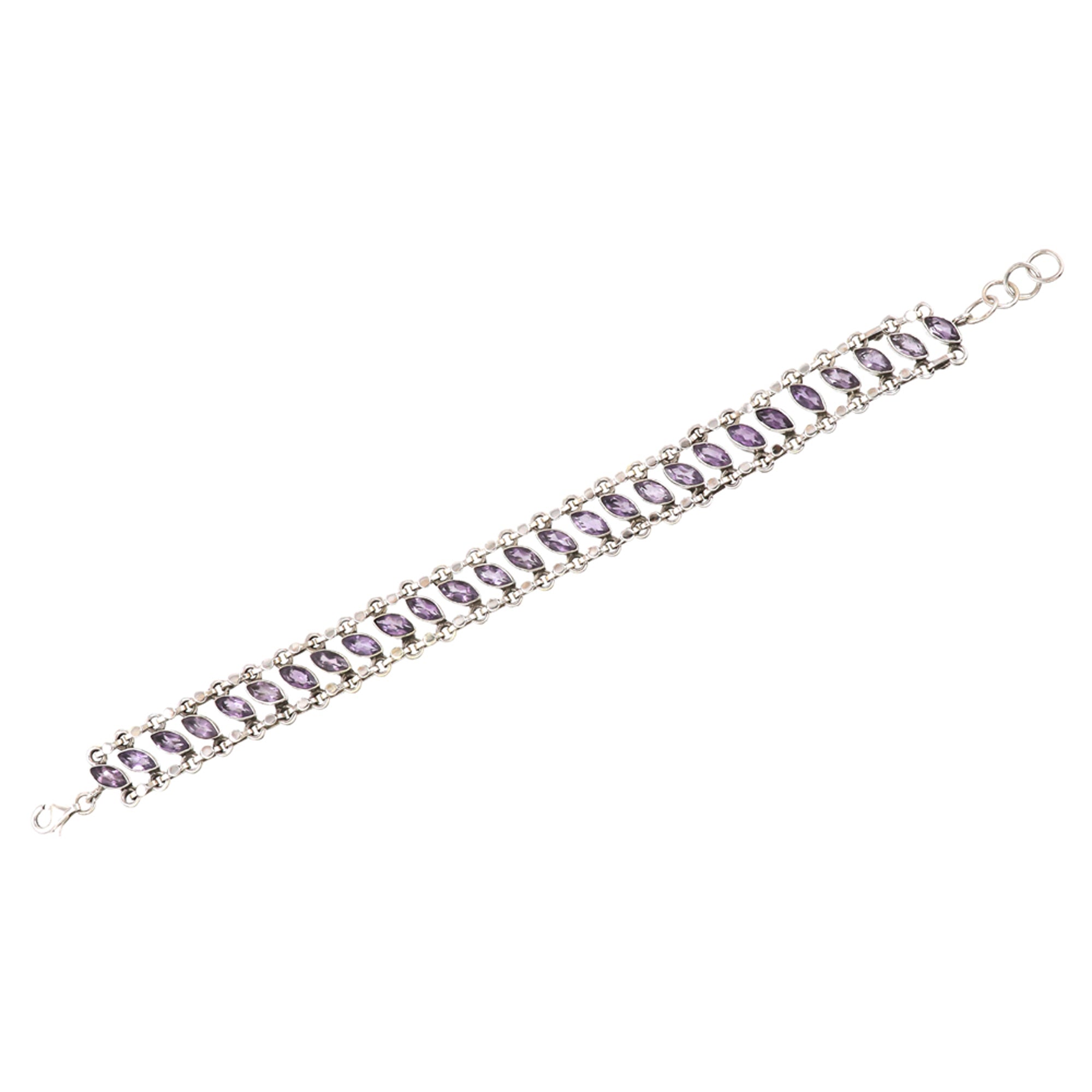 Natural Sterling Silver 925 Bracelet