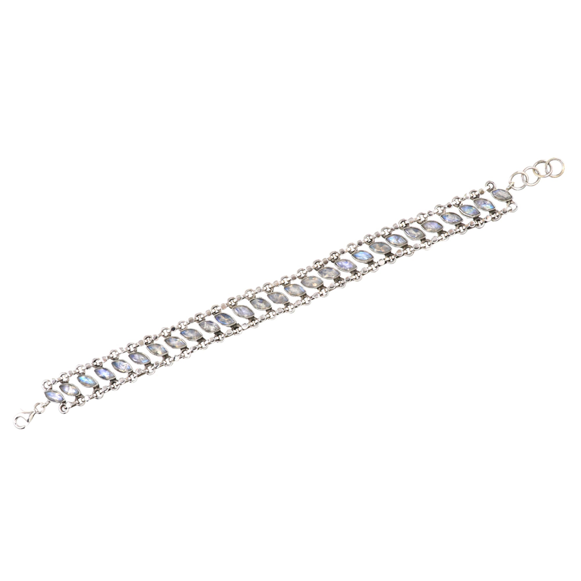 Natural Sterling Silver 925 Bracelet
