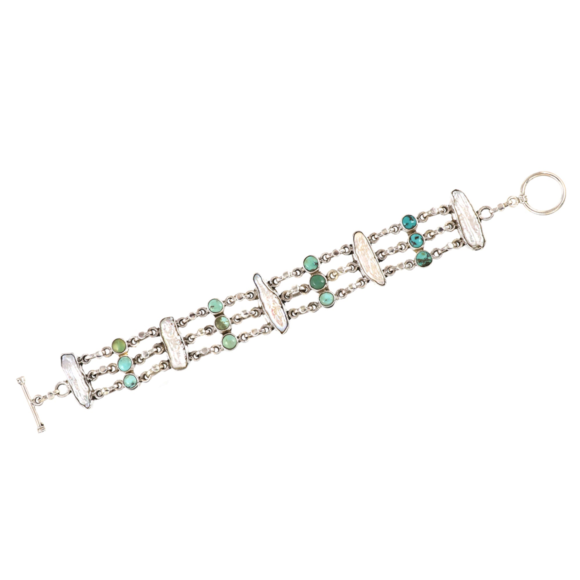 Natural Sterling Silver 925 Bracelet