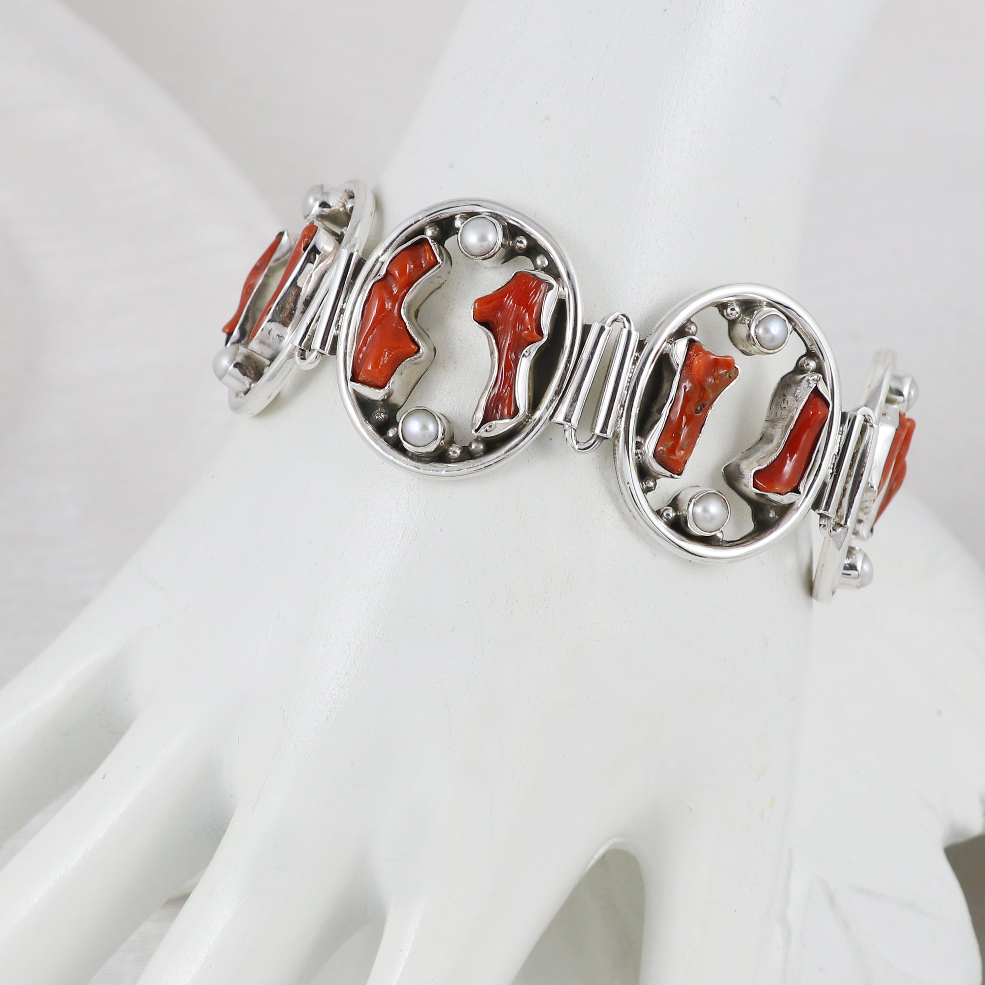 Natural Sterling Silver 925 Bracelet