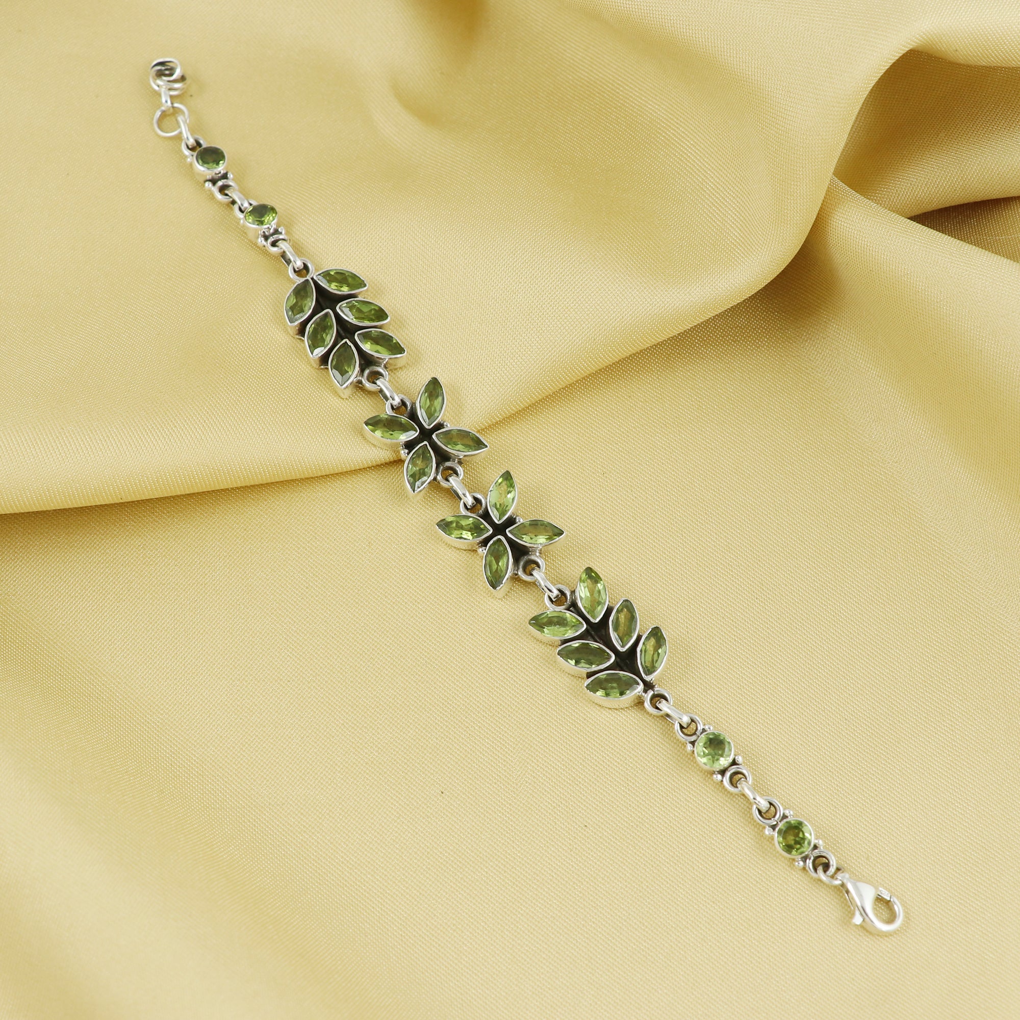 Natural Sterling Silver 925 Bracelet