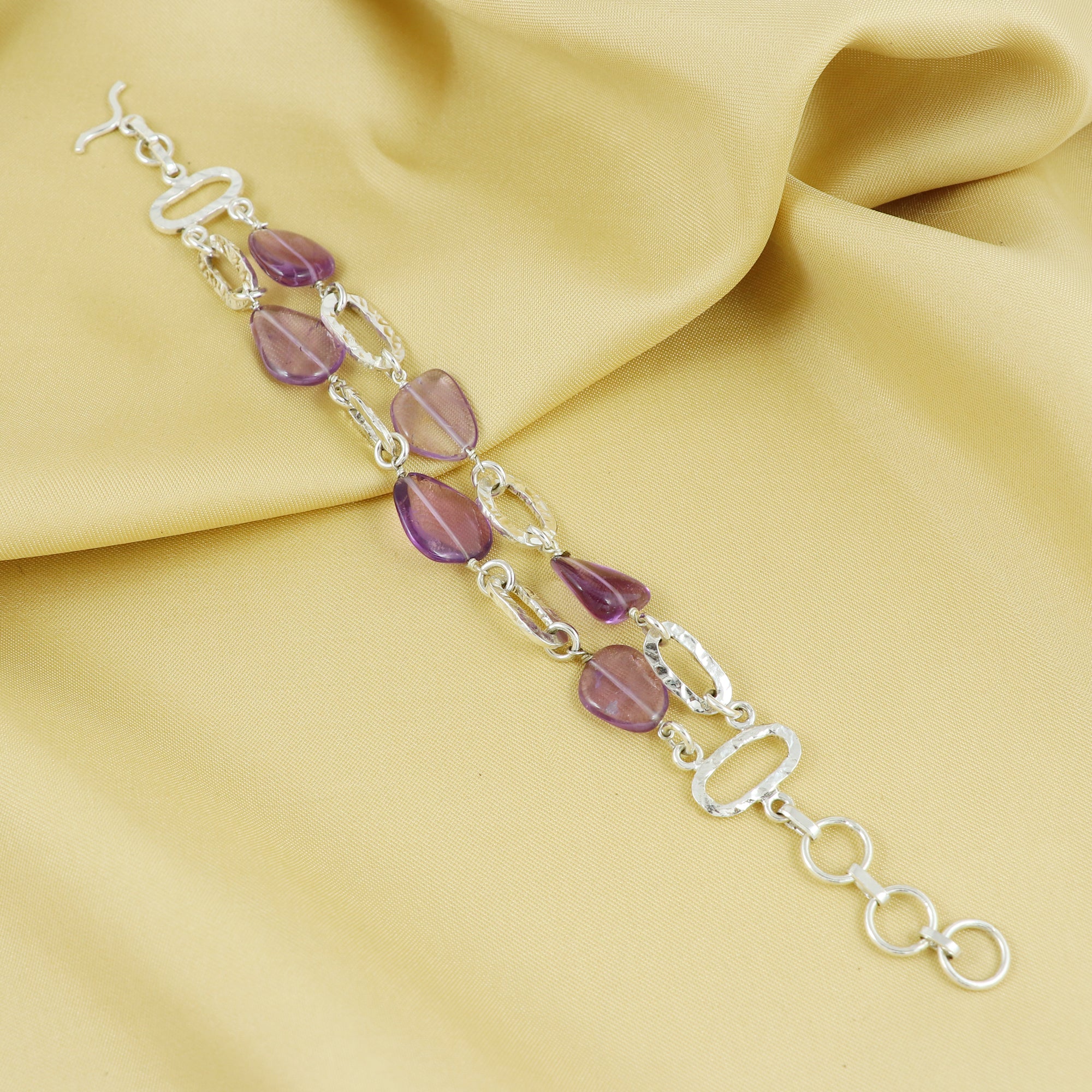 Natural Sterling Silver 925 Bracelet