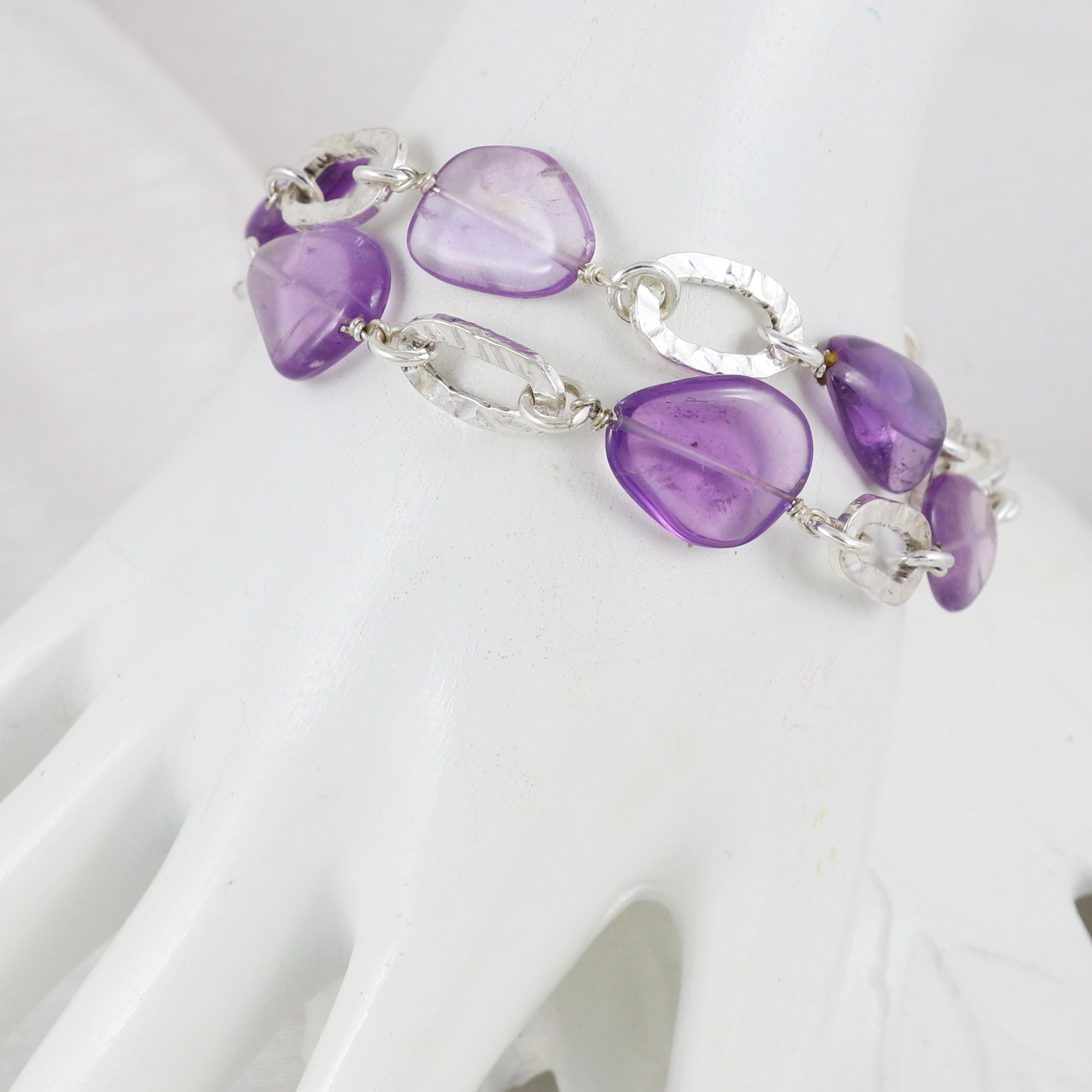 Natural Sterling Silver 925 Bracelet