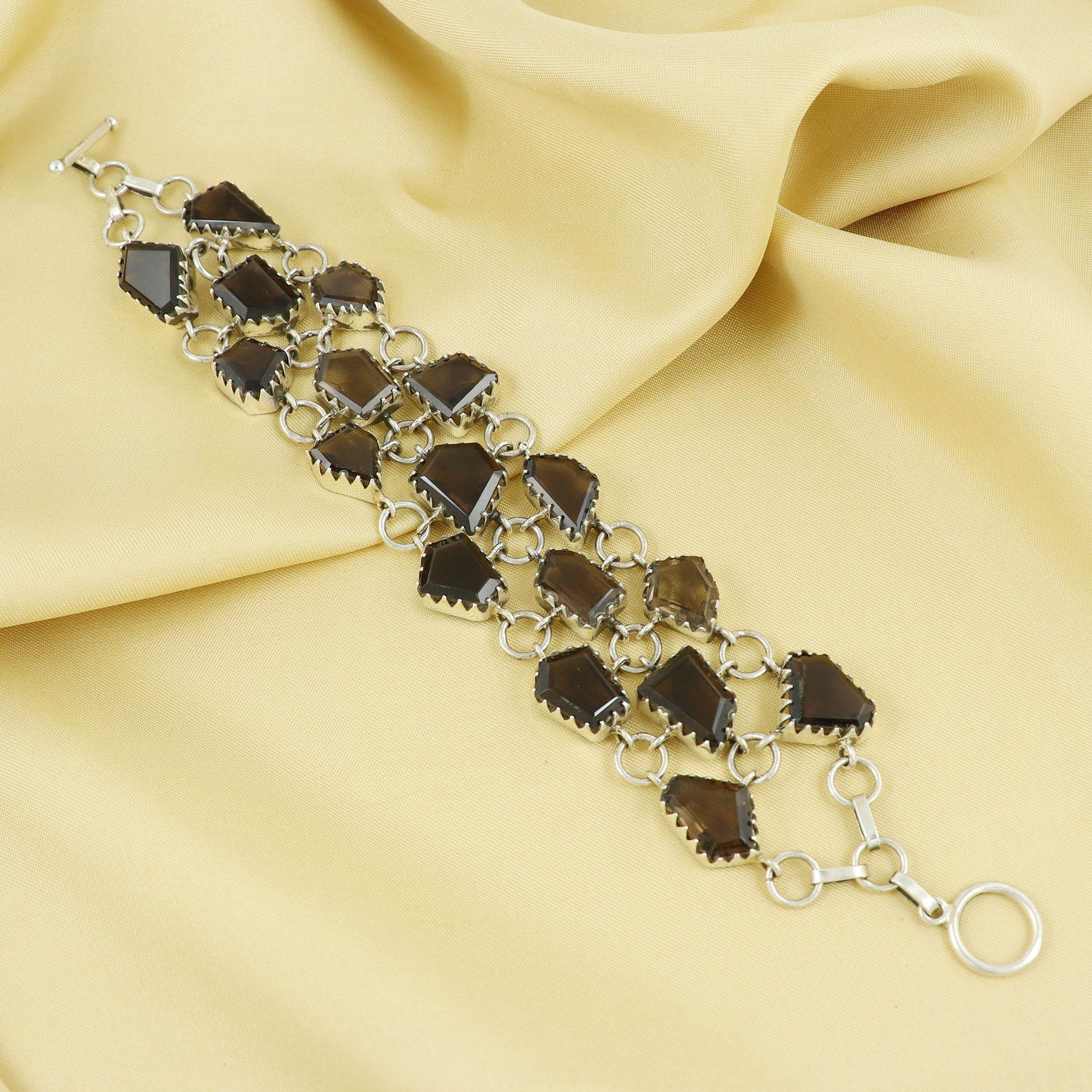 Natural Sterling Silver 925 Bracelet