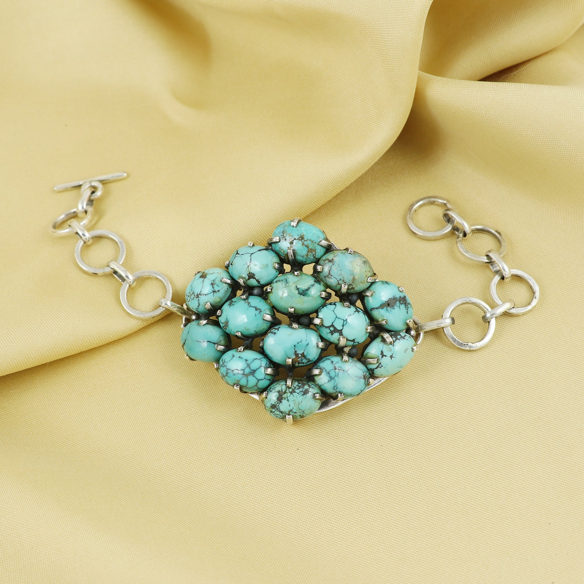 Natural Sterling Silver 925 Bracelet