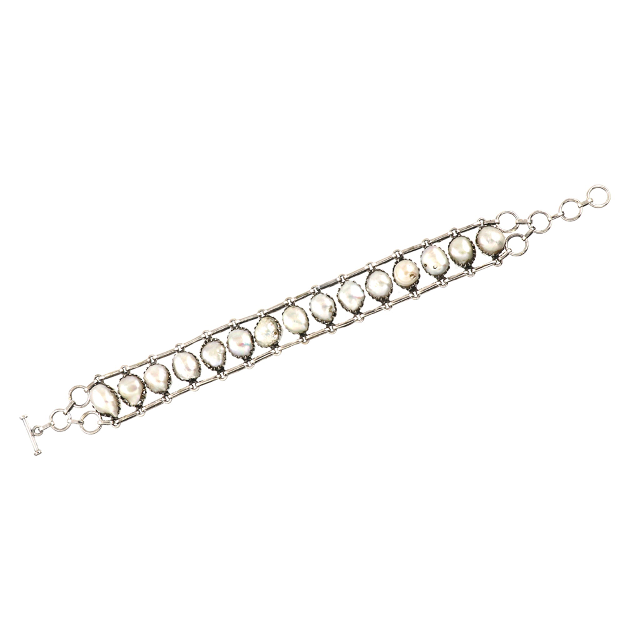 Natural Sterling Silver 925 Bracelet