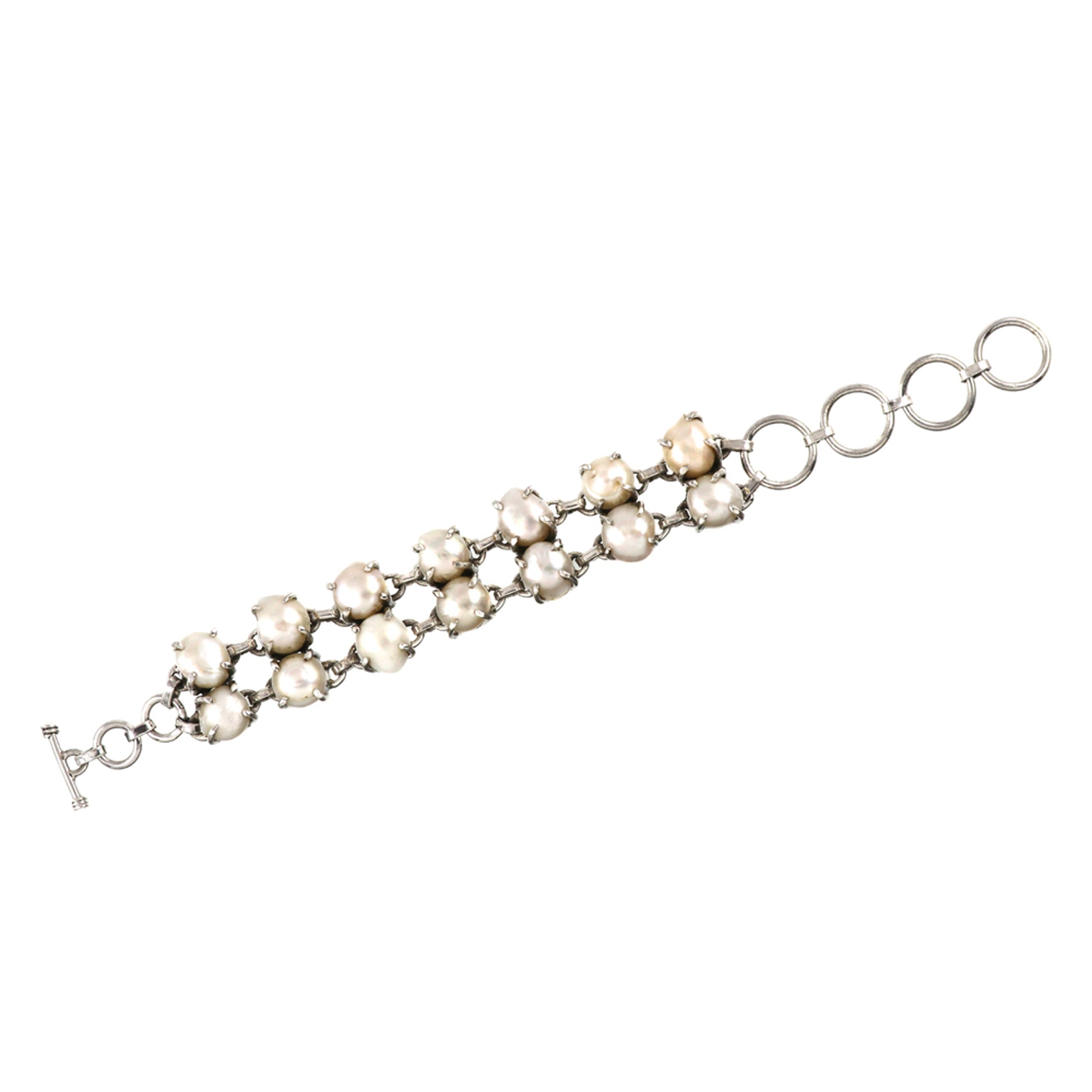 Natural Sterling Silver 925 Bracelet