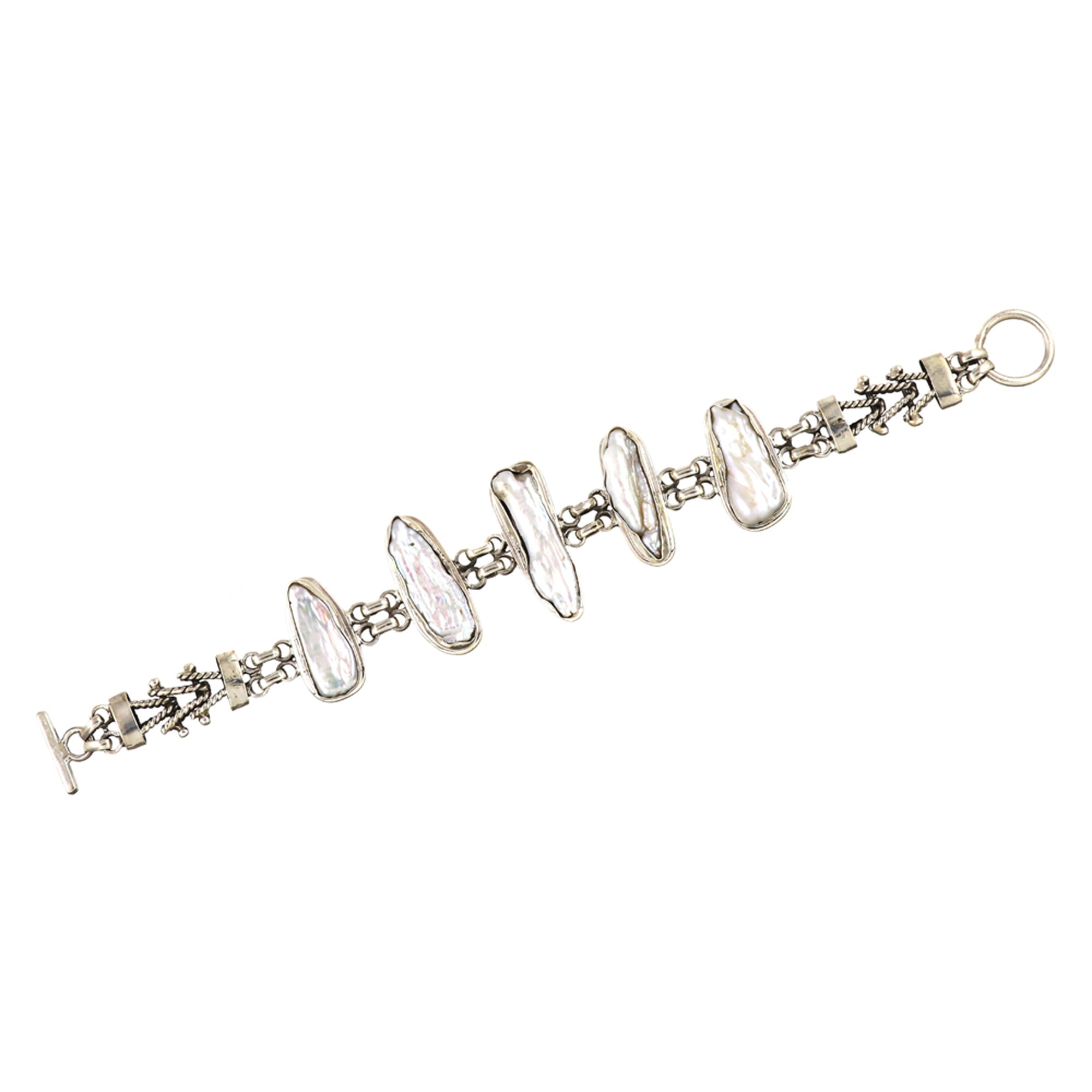 Natural Sterling Silver 925 Bracelet