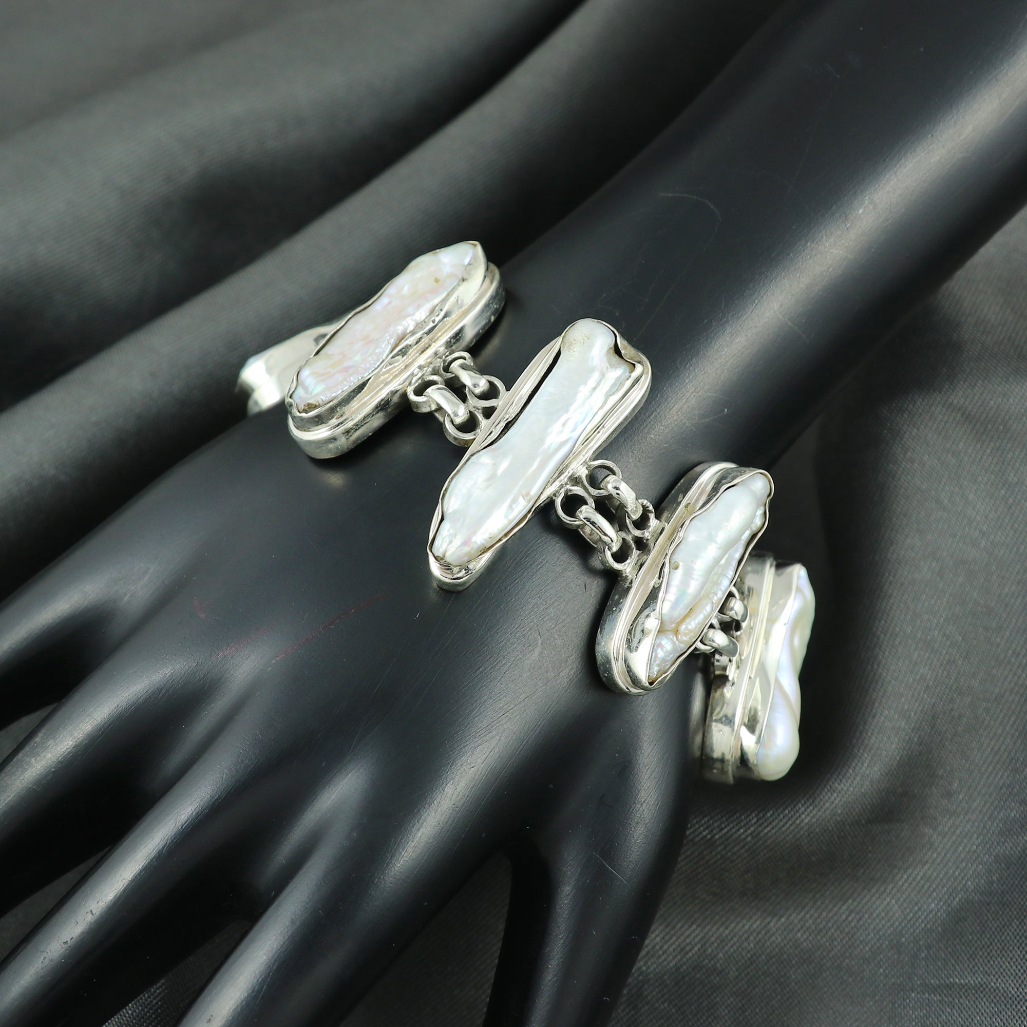 Natural Sterling Silver 925 Bracelet