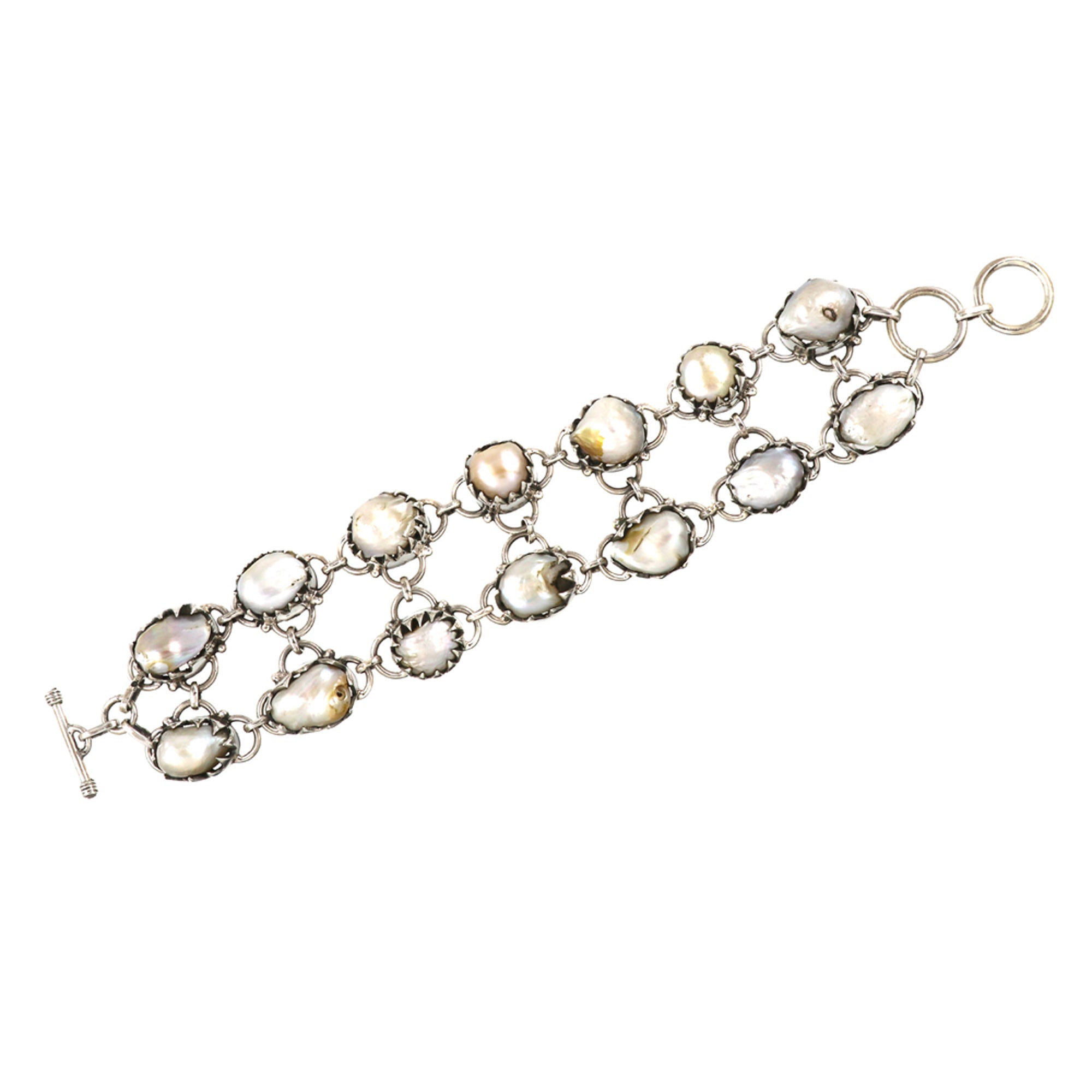 Natural Sterling Silver 925 Bracelet