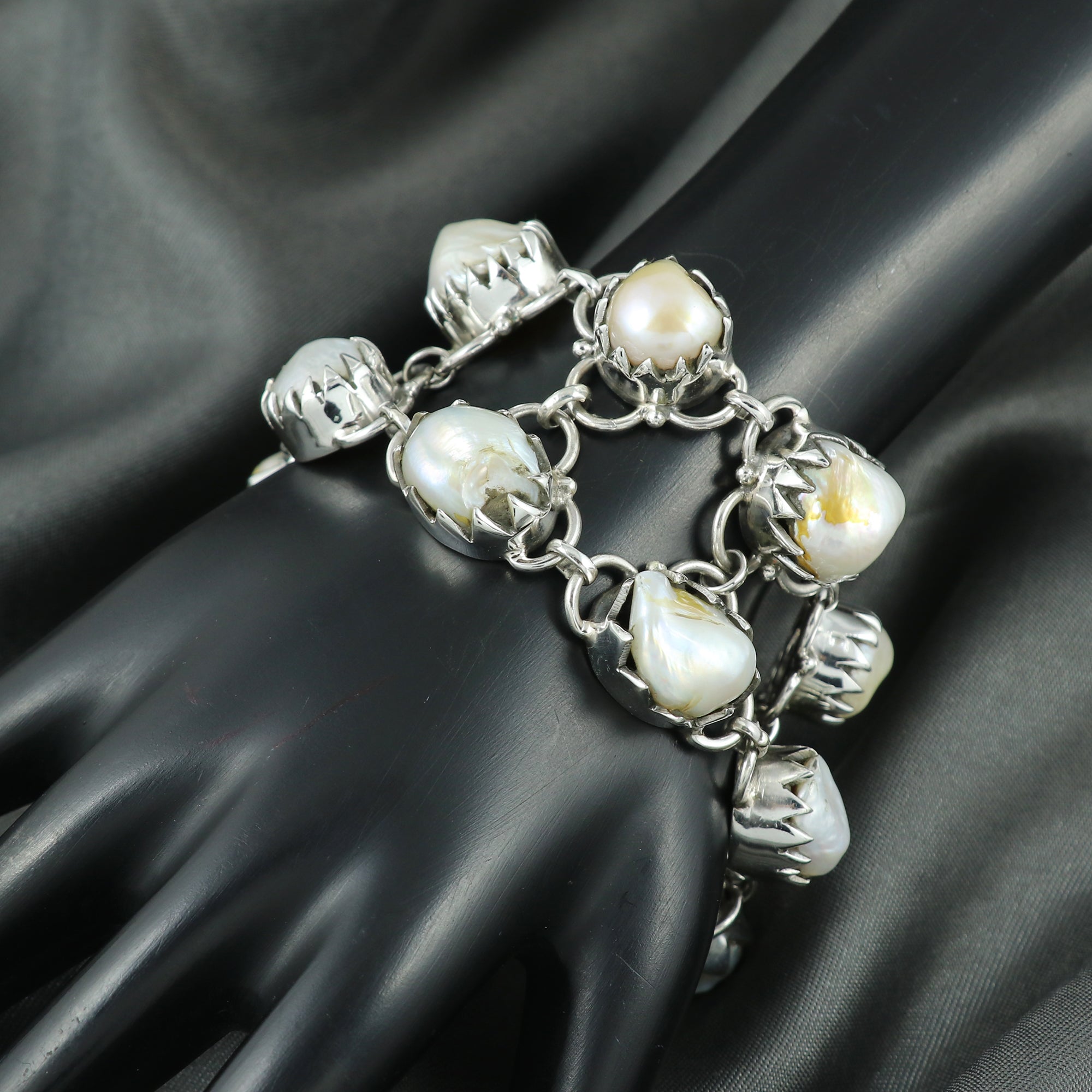 Natural Sterling Silver 925 Bracelet