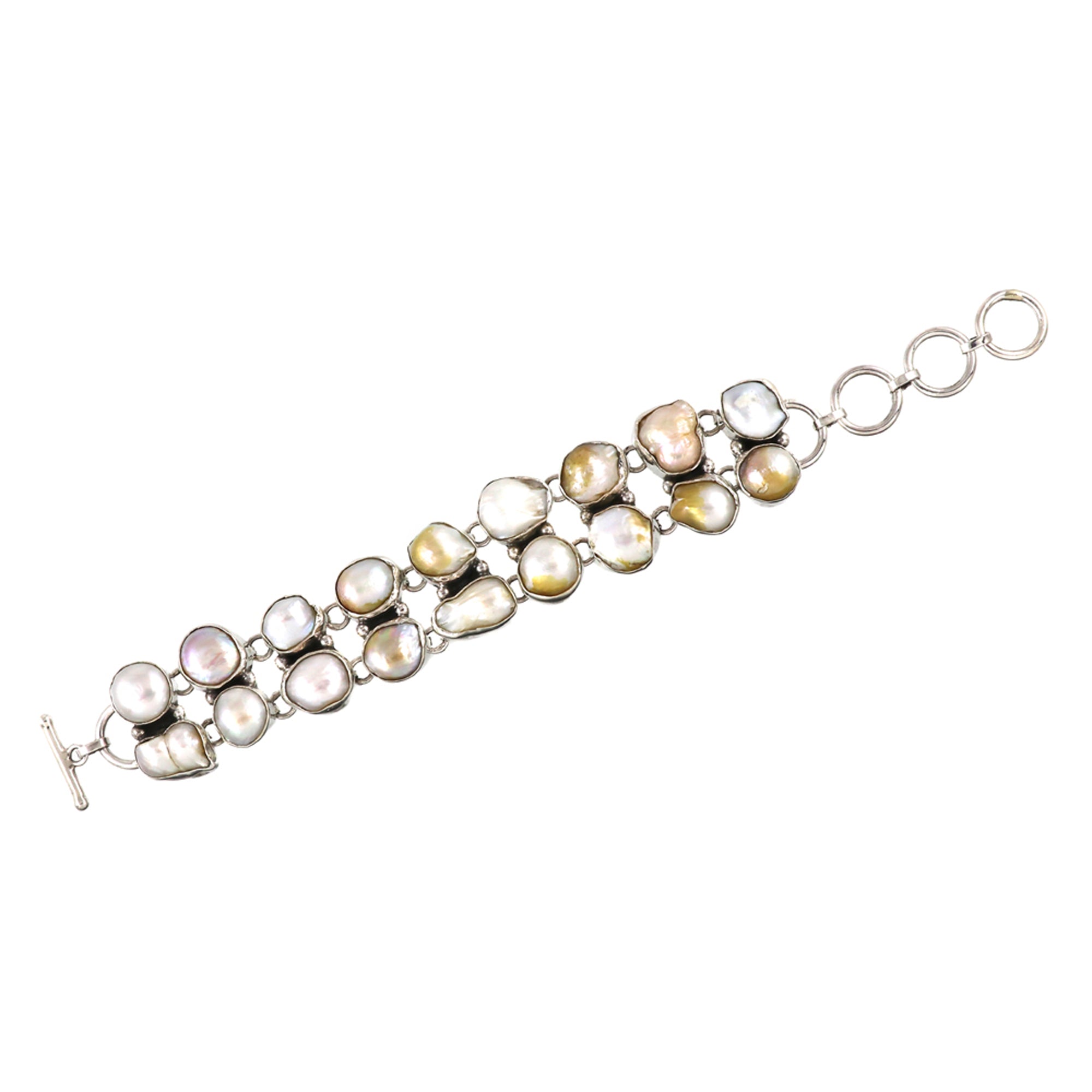 Natural Sterling Silver 925 Bracelet