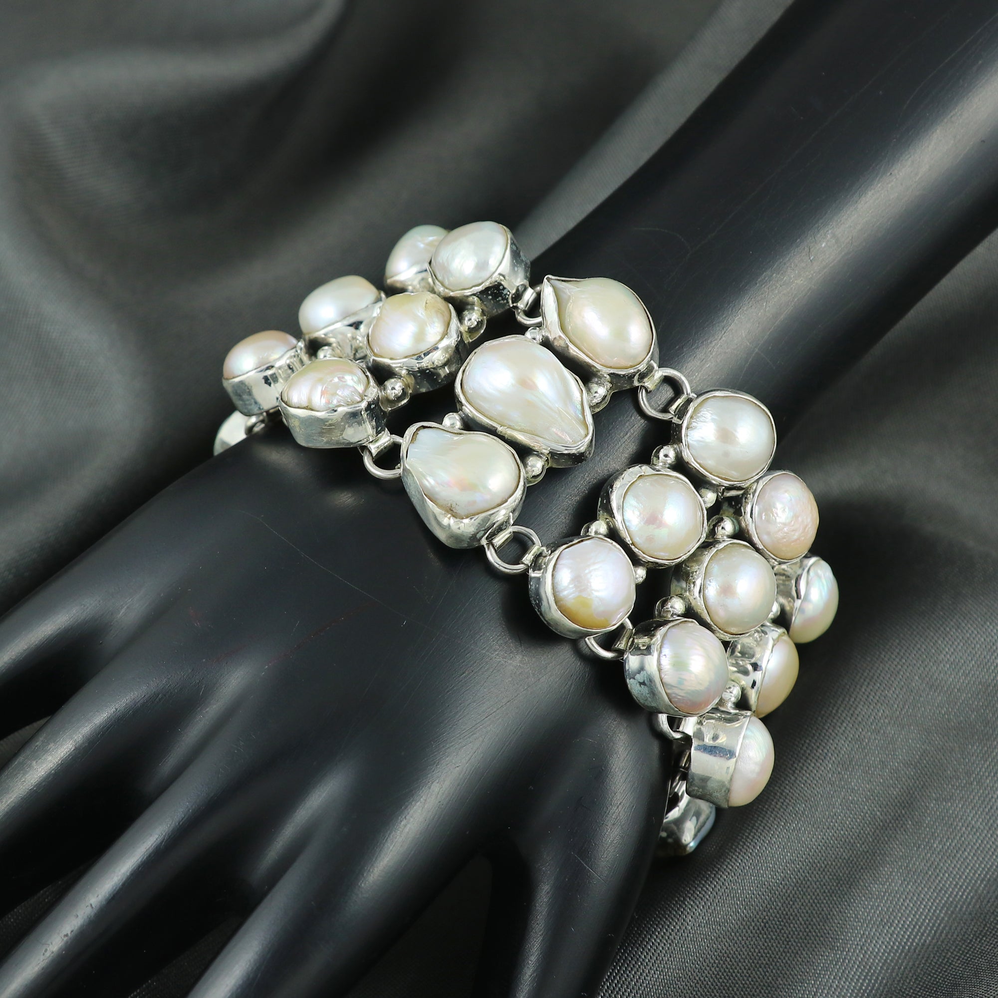 Natural Sterling Silver 925 Bracelet